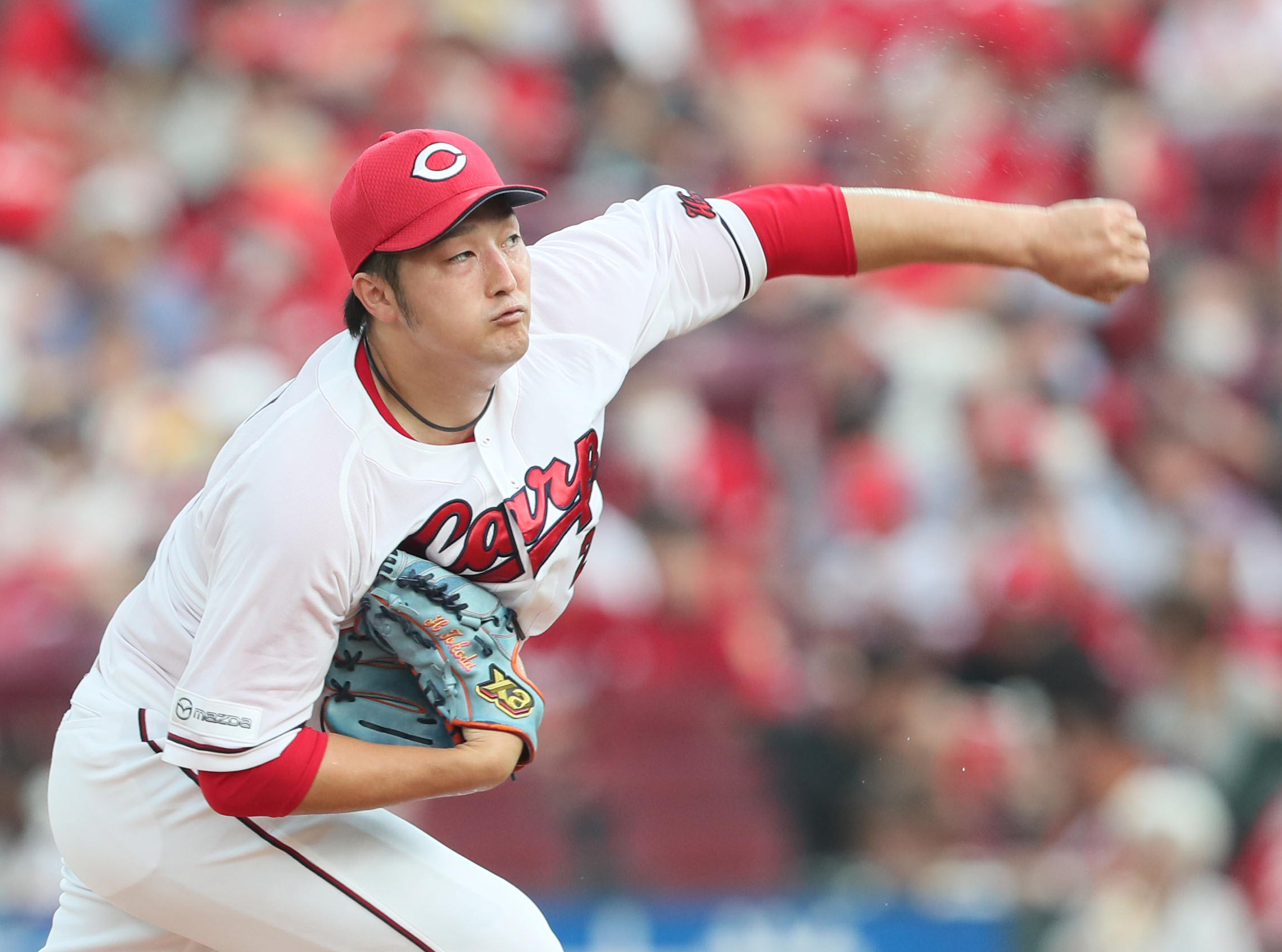 広島１０連勝　床田９勝目、八回途中まで１失点