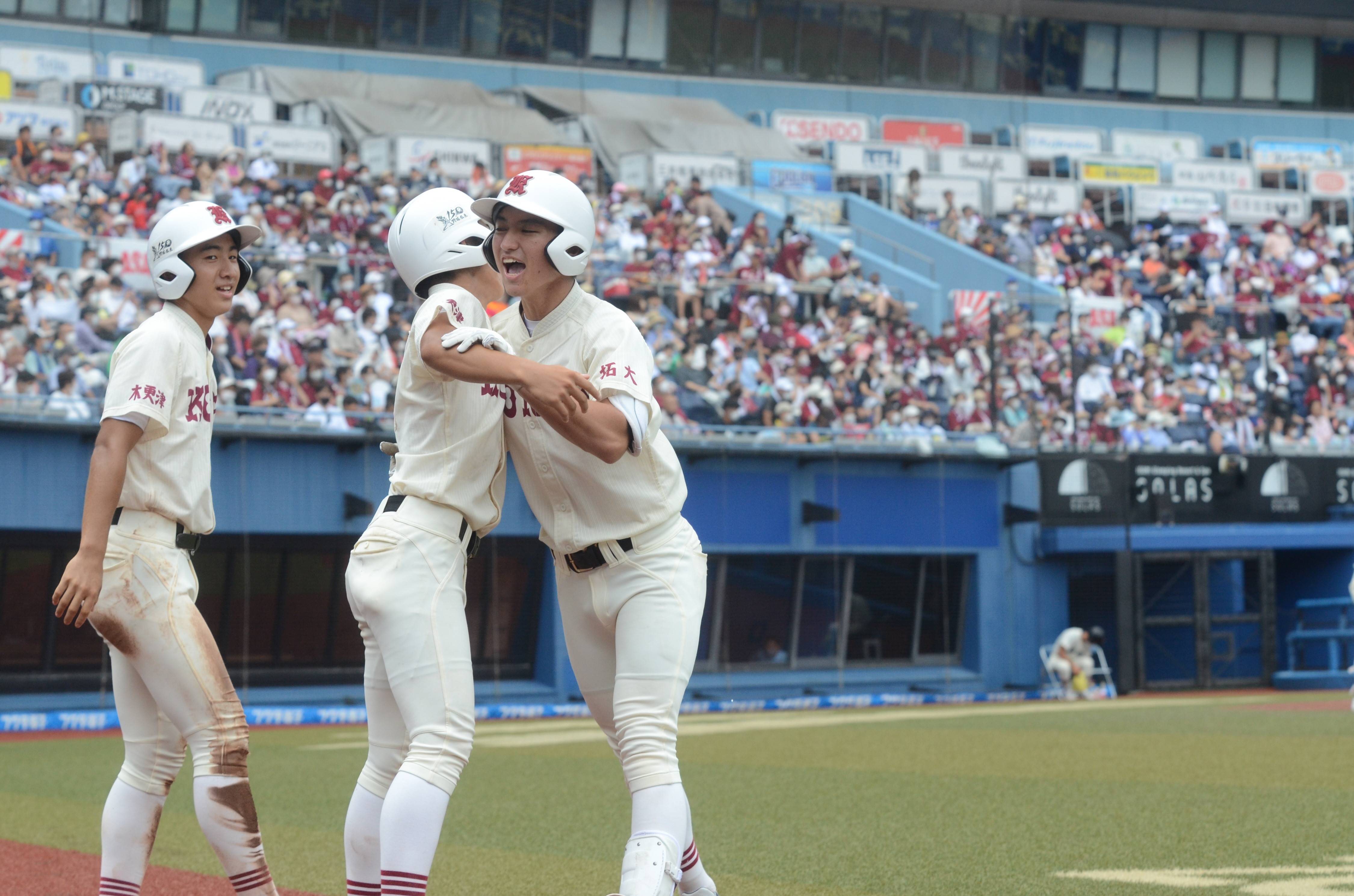 拓大紅陵が満塁弾で習志野下し１１年ぶり４強 主将の中村が先制のグランドスラム 千葉大会 サンスポ