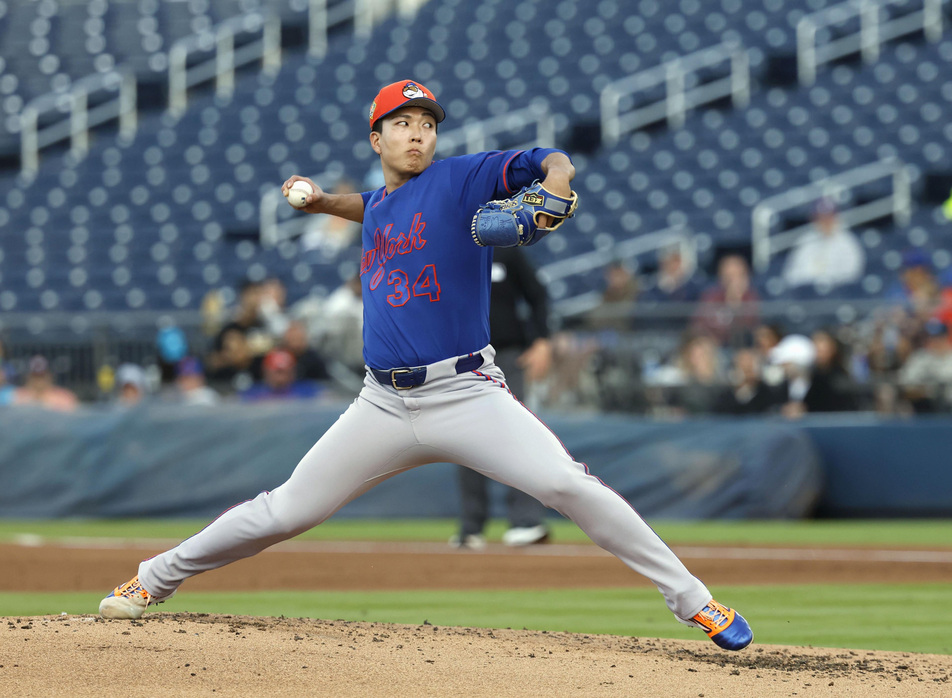 MLB】メッツ・千賀、4回3安打無失点で勝利投手「バランス良く投げられ