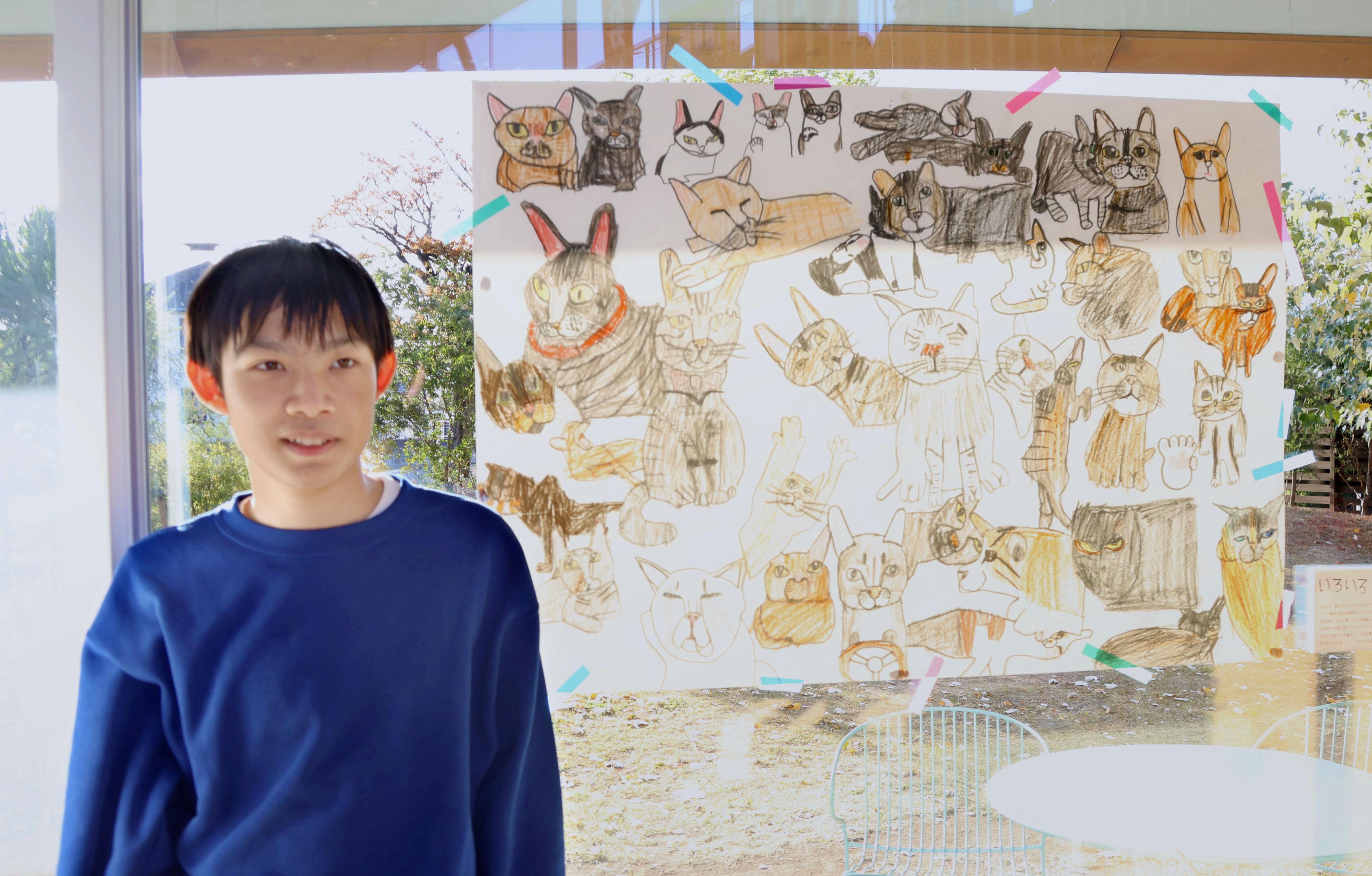 大好きなものを描いていきたい」3歳でASDと診断された高校生が挑む