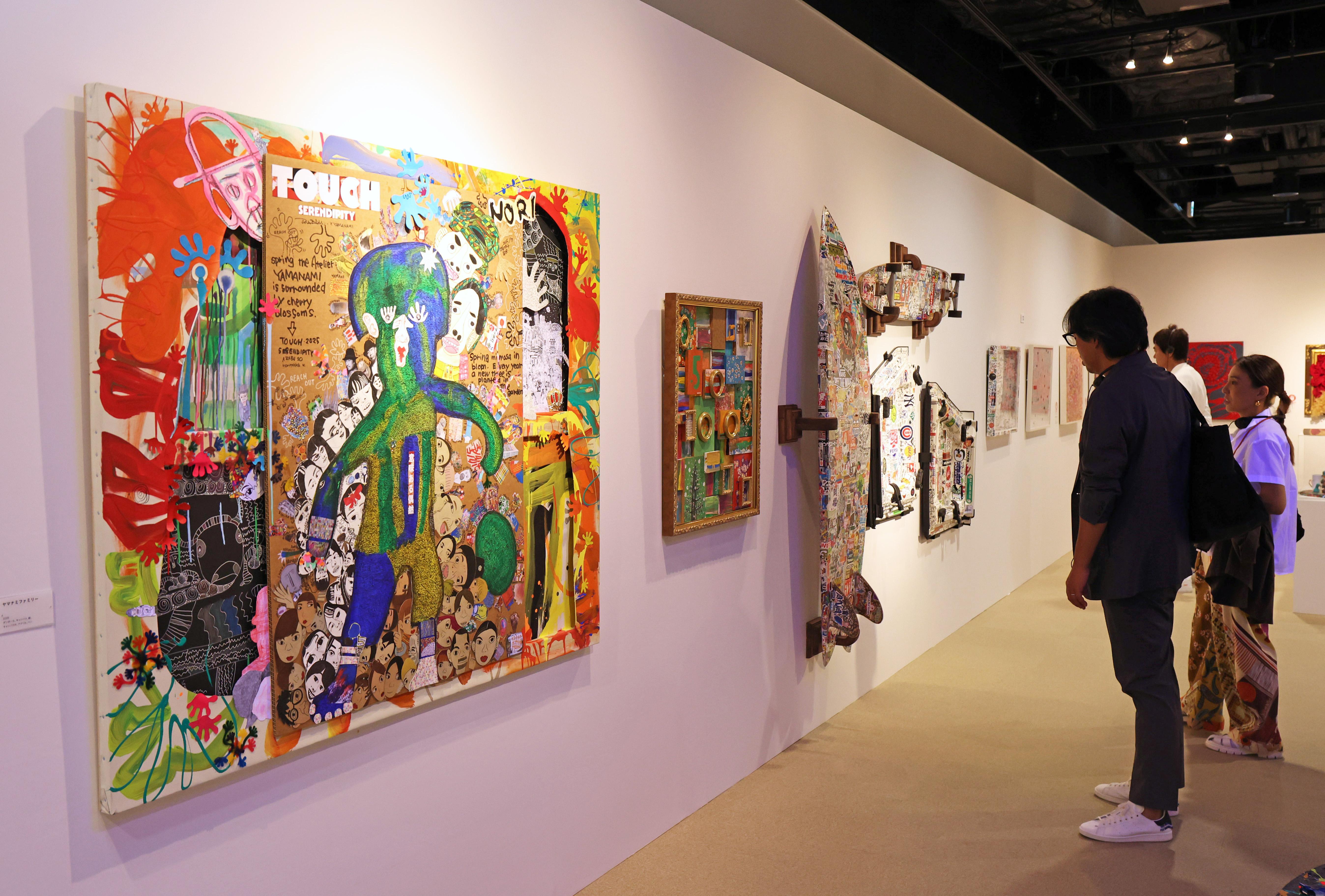 3度目の全国ツアー「木梨憲武展」大阪開催 出会い生かして臨機