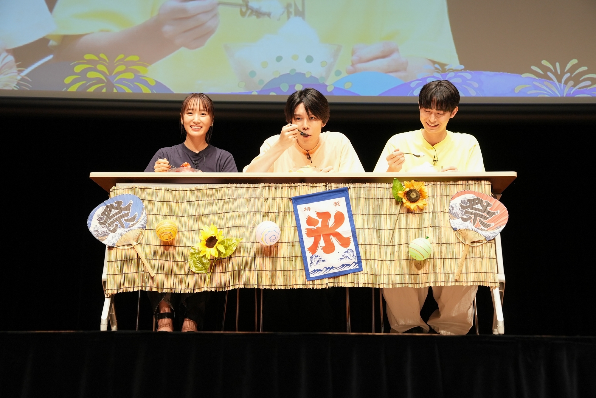 中村倫也、松坂桃李、菅田将暉が「ＴｏｐＣｏａｔ夏祭り」で白熱モルック勝負 萩原利久、豊田裕大、菅井友香がＭＣで大活躍 - サンスポ