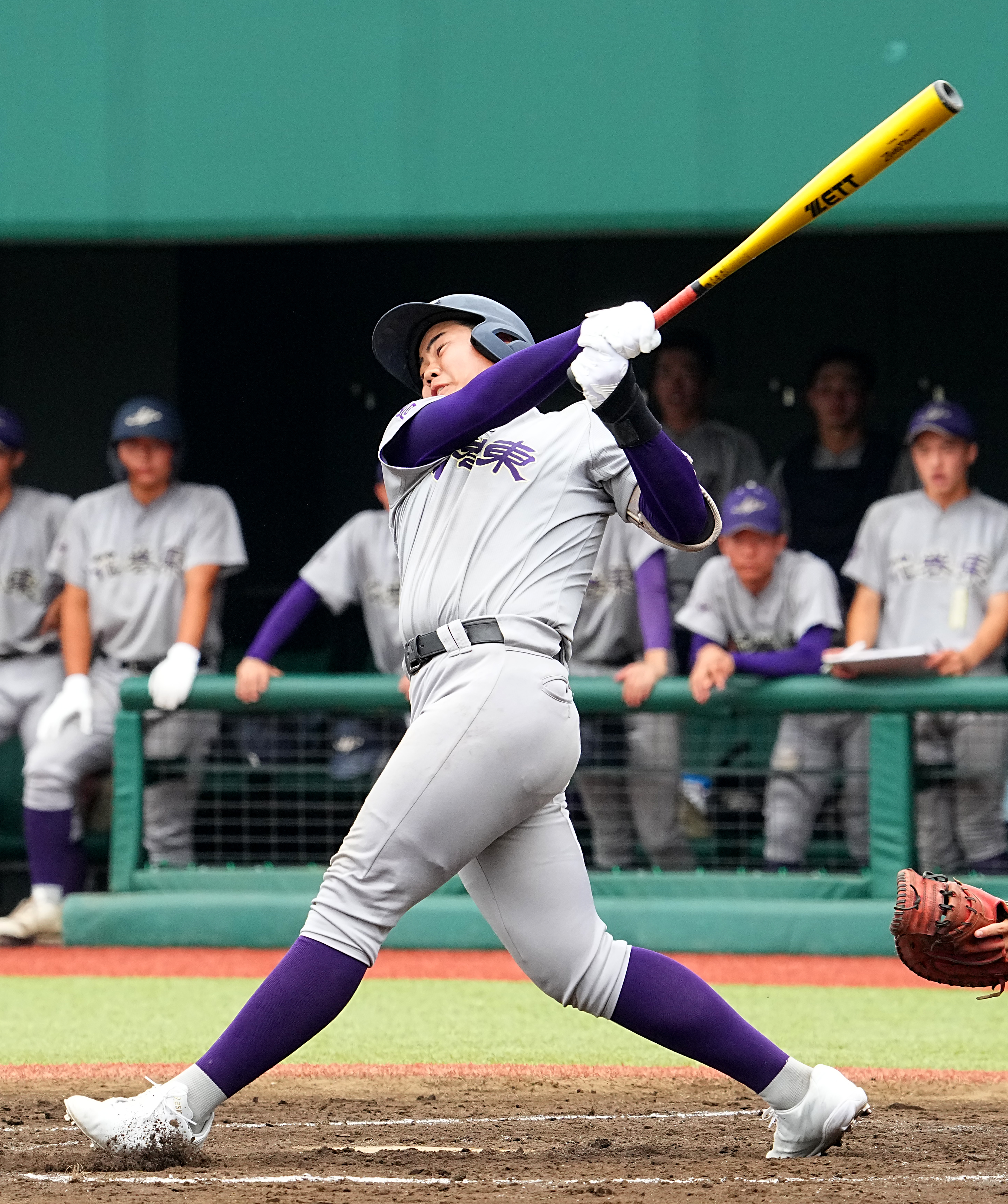 花巻東・古城大翔、背番号「17」を「汚さないように一つ一つ