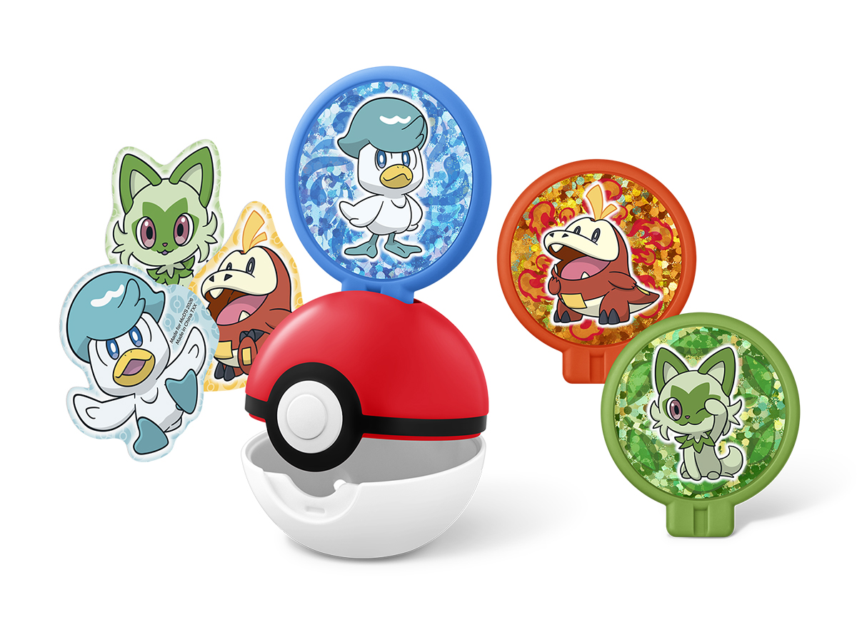 ハッピーセットに「ポケモン」登場 おもちゃは全12種＆ピカチュウ