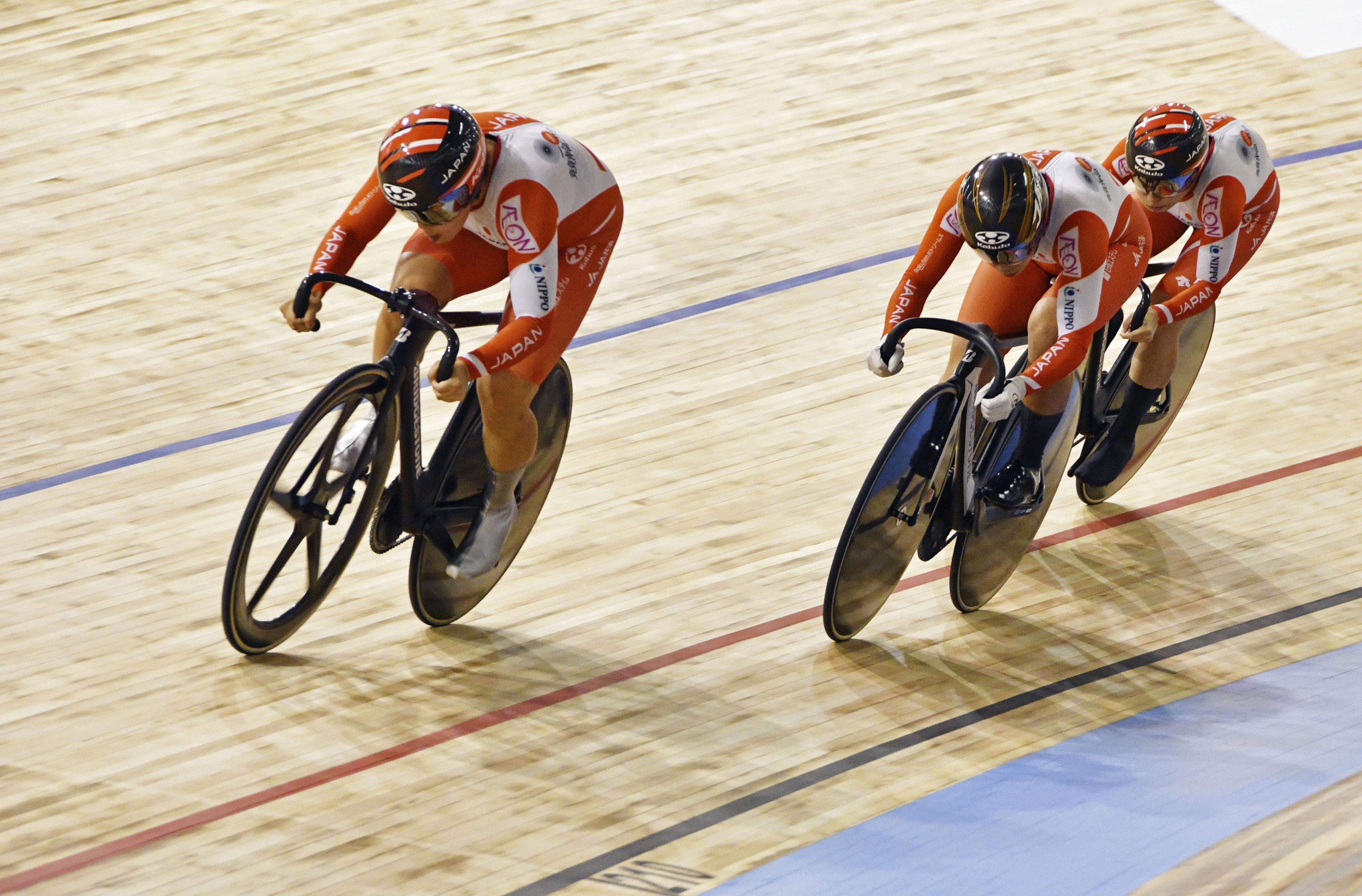 女子チームスプリント、日本は４位 自転車トラック世界選手権開幕 