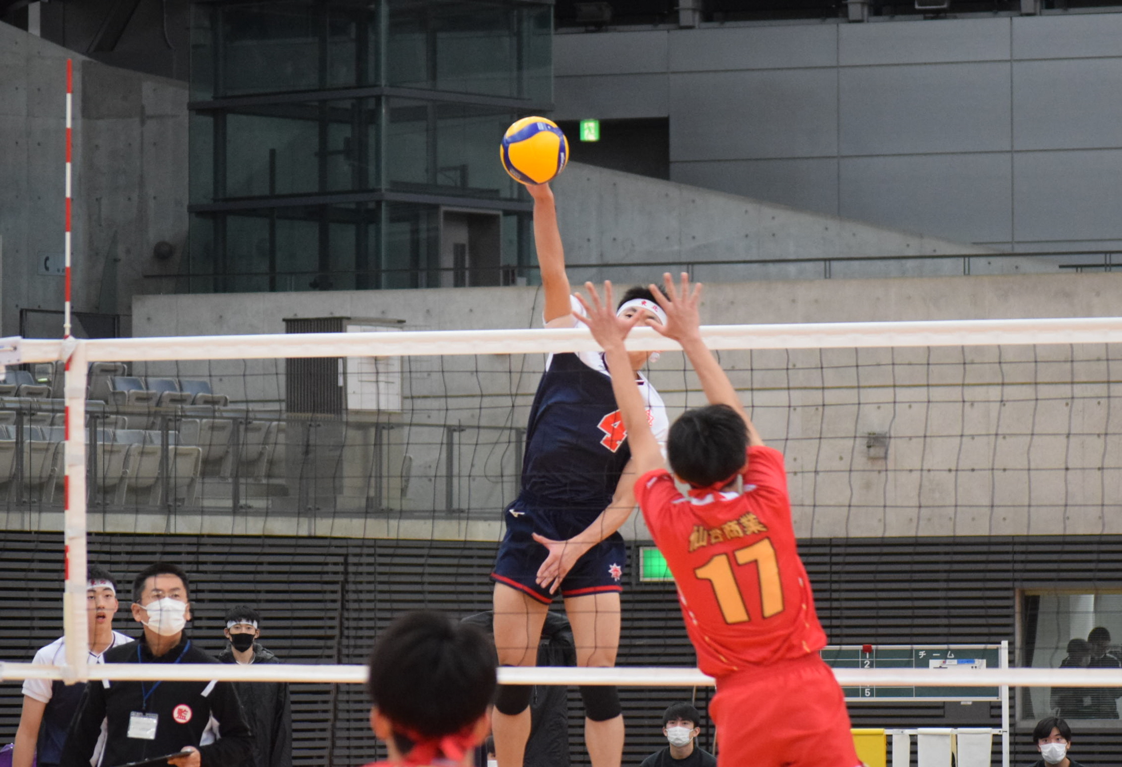 シリーズ第4弾春高バレー宮城県代表決勝戦が中心の名