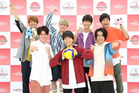 ジャニーズWEST、ワールドカップバレー6代目サポーター就任