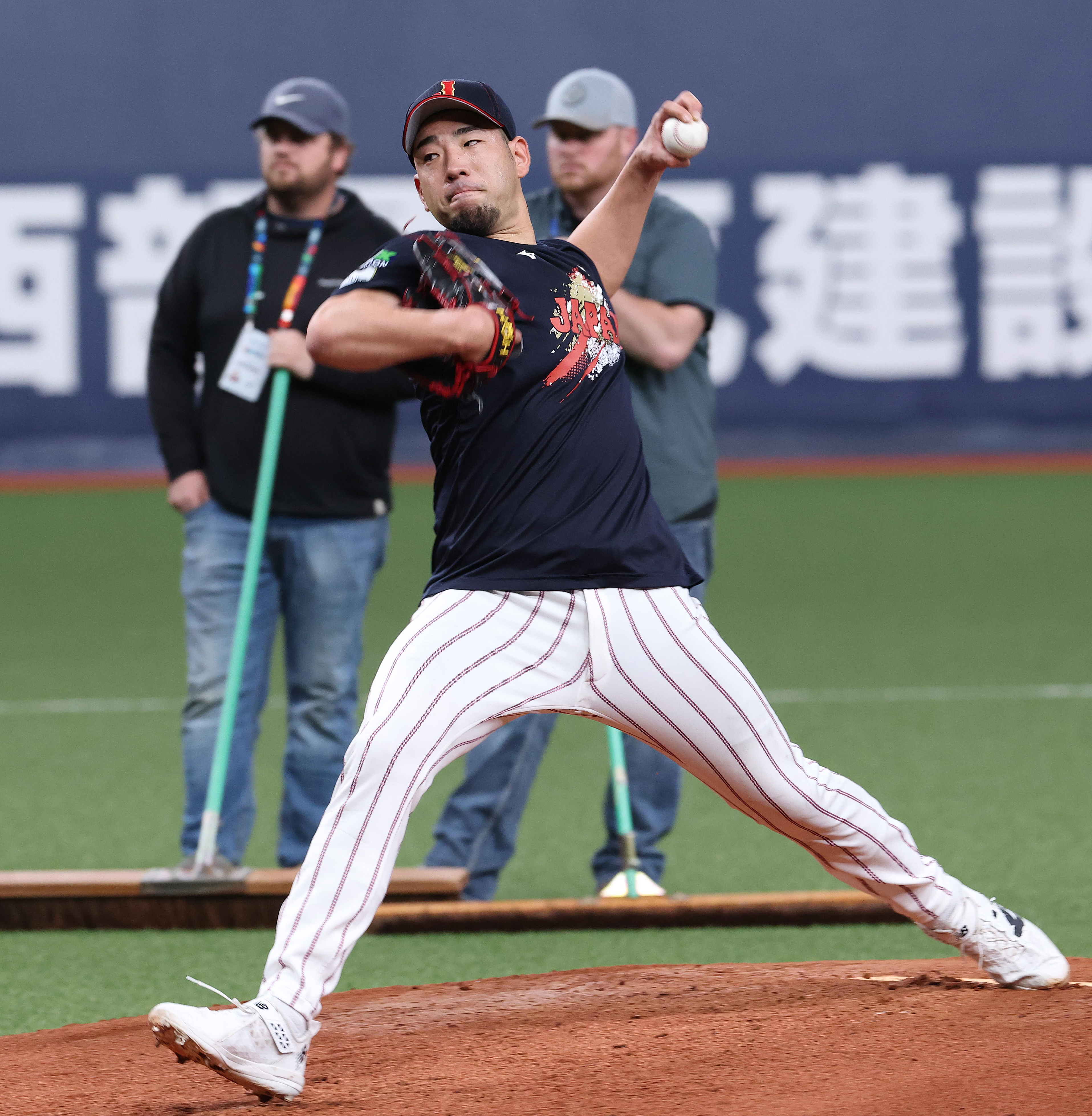 侍ジャパン・菊池雄星、2日のオリックス戦で先発して3イニングを予定