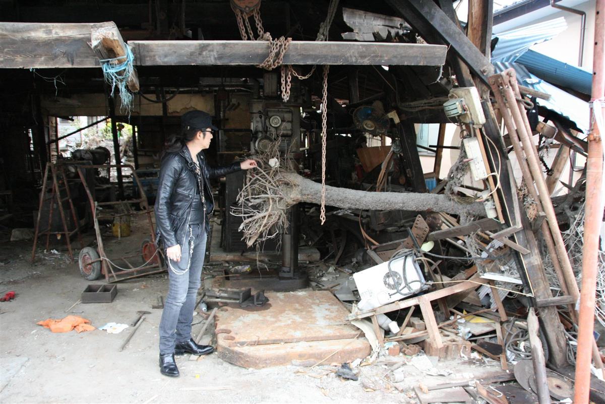 茨城・北茨城出身の歌手・石井竜也さん 故郷が被災、精力的な復興支援