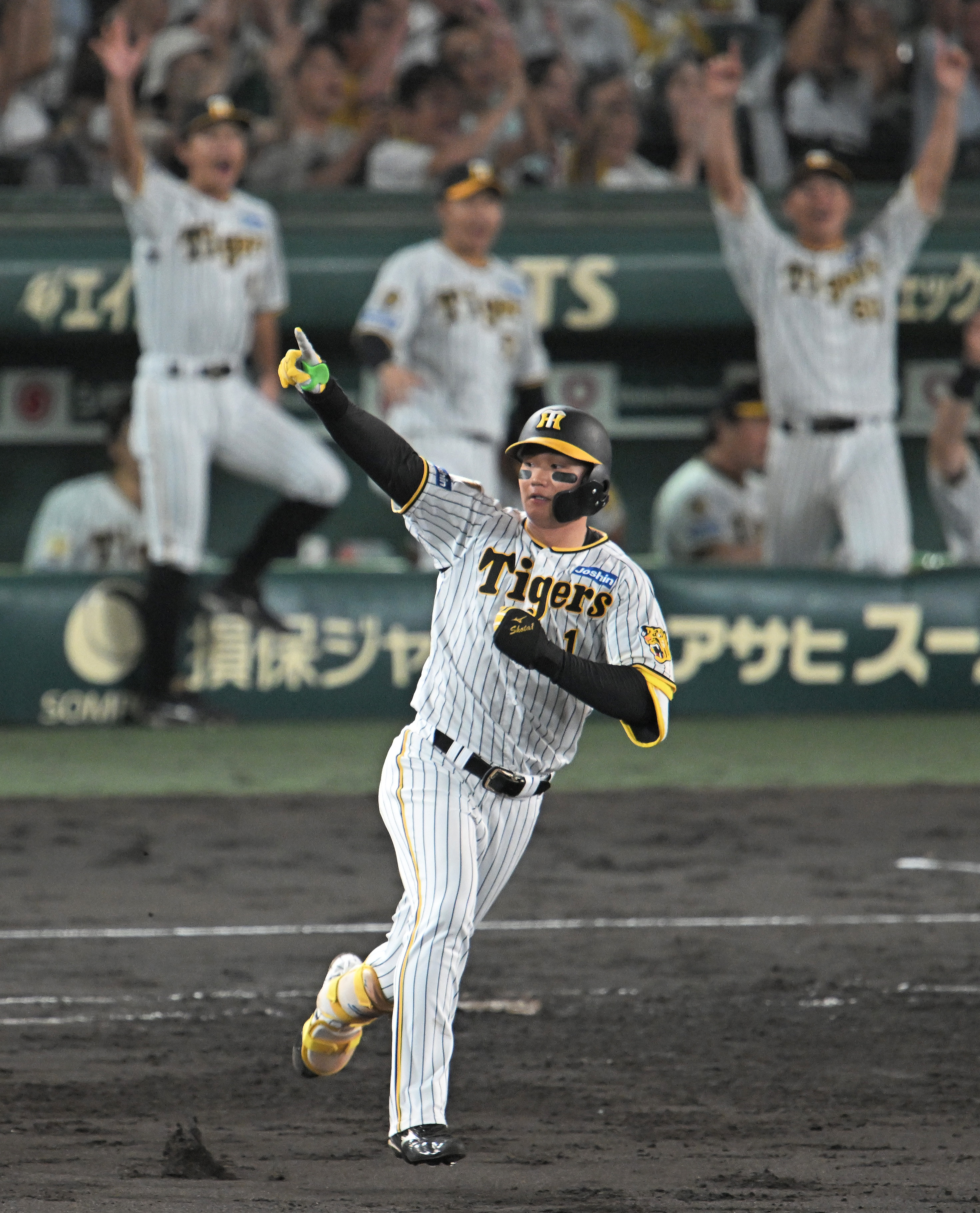 阪神・森下翔太V弾 プロ初2戦連発＆レーザービーム炸裂 甲子園7