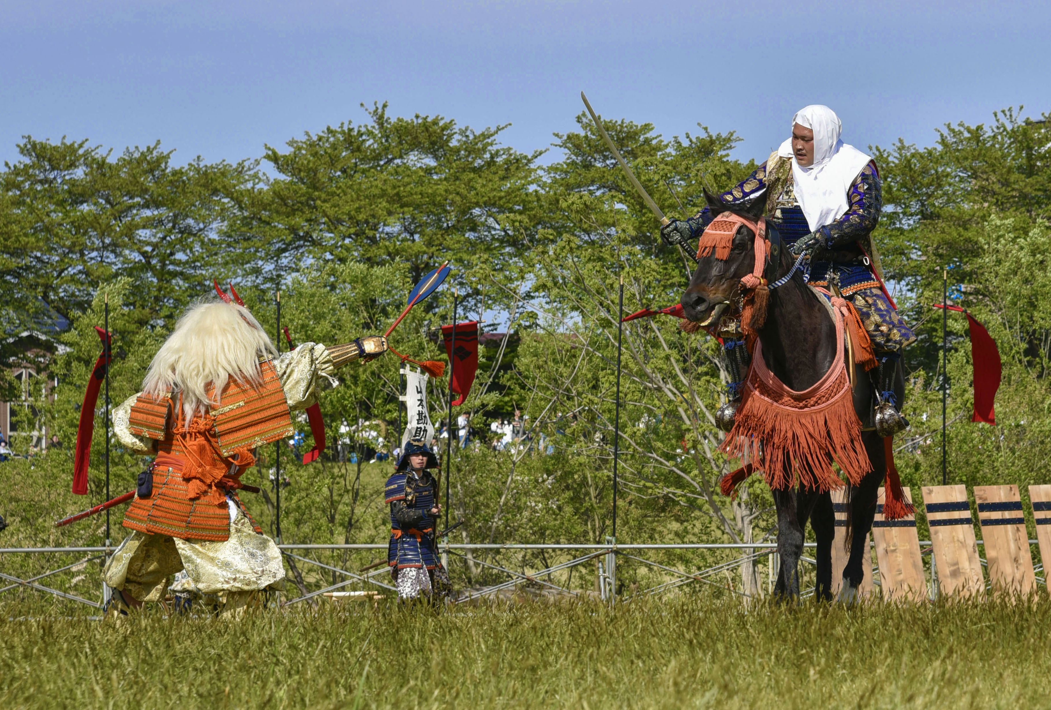 上杉、武田の戦い再現 コロナ前の活気戻る - 産経ニュース
