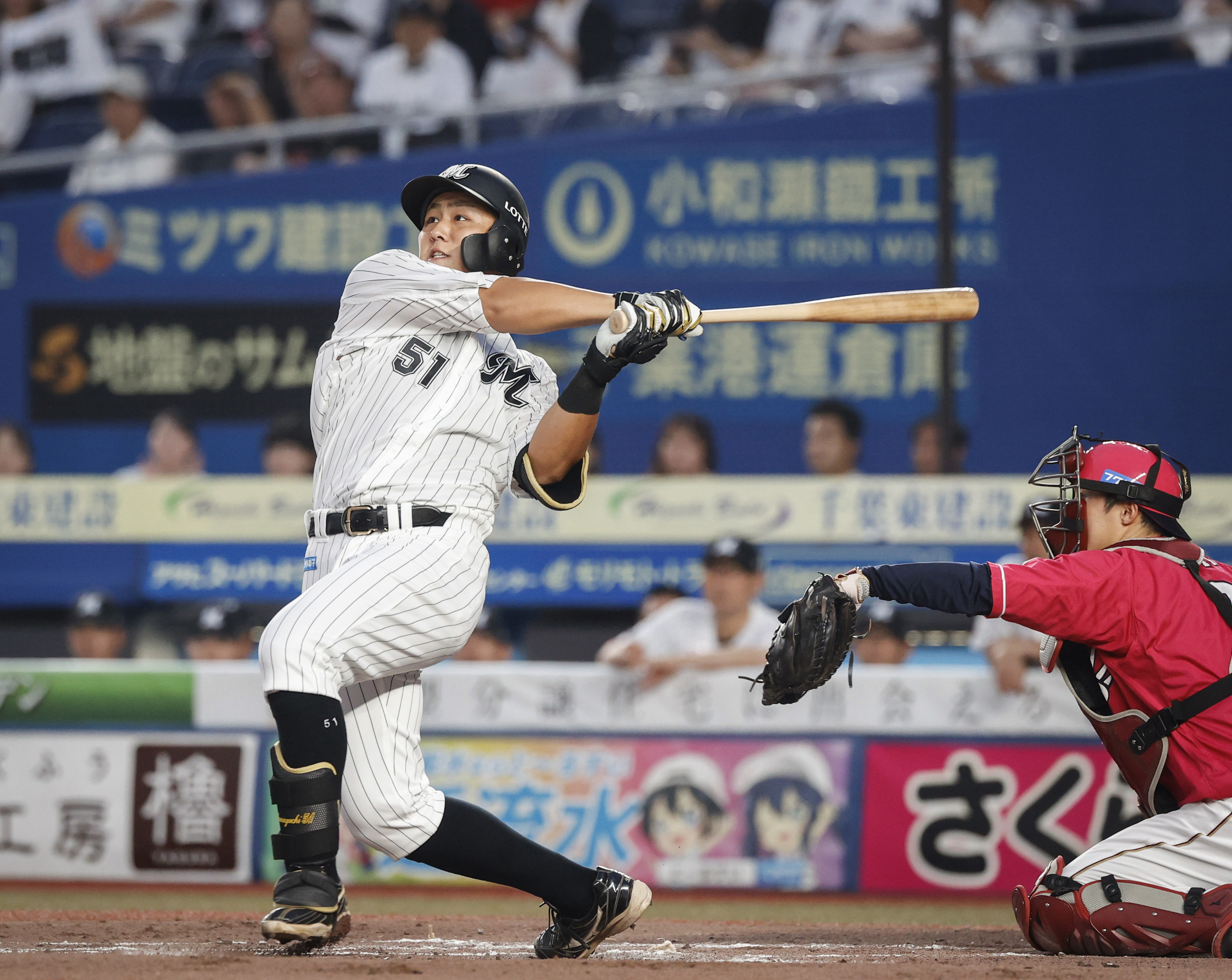 ロッテ・山口航輝、3戦連発の先制2ラン - サンスポ