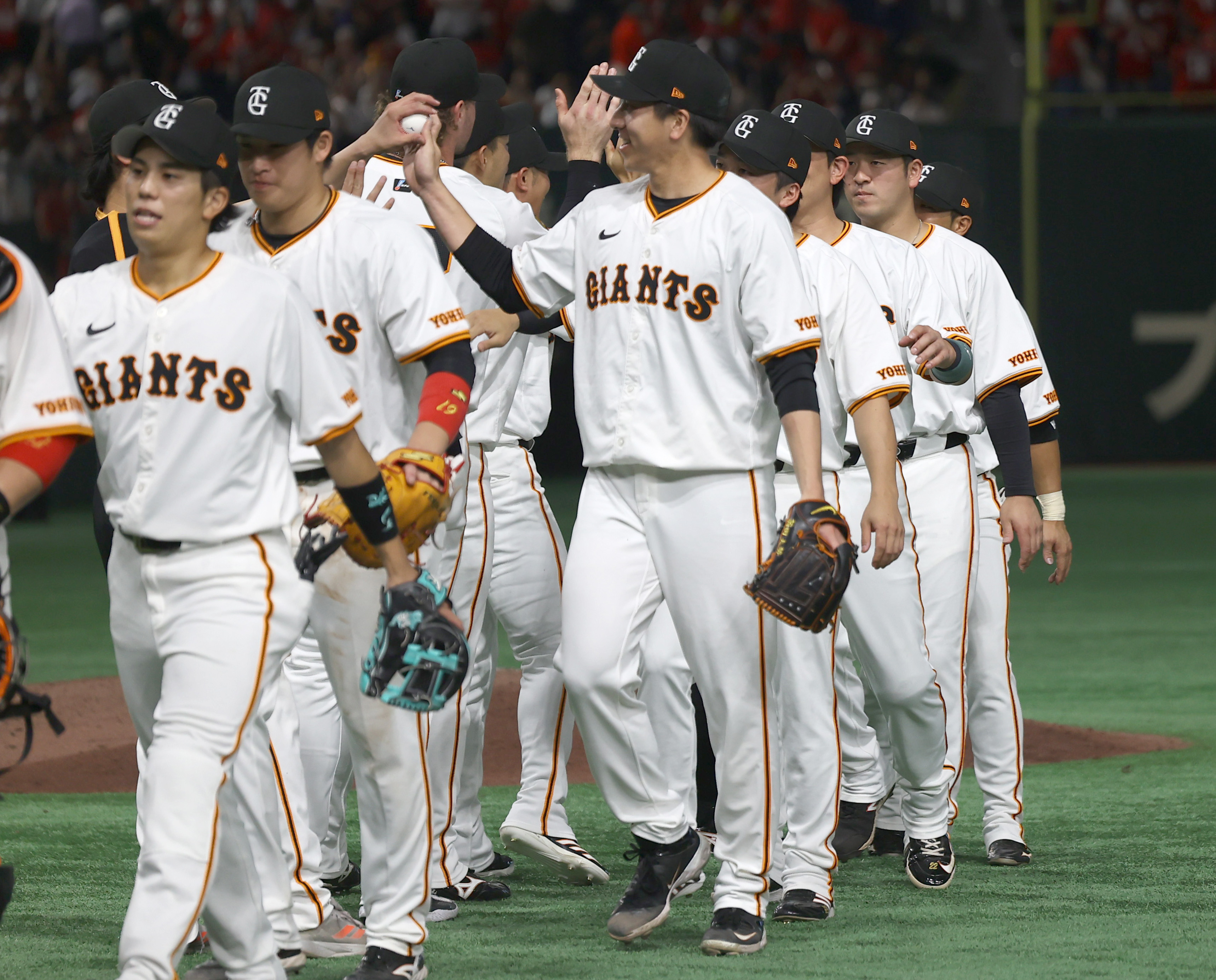 巨人・大勢が今季初セーブ「野球人生でも忘れられない一日になった
