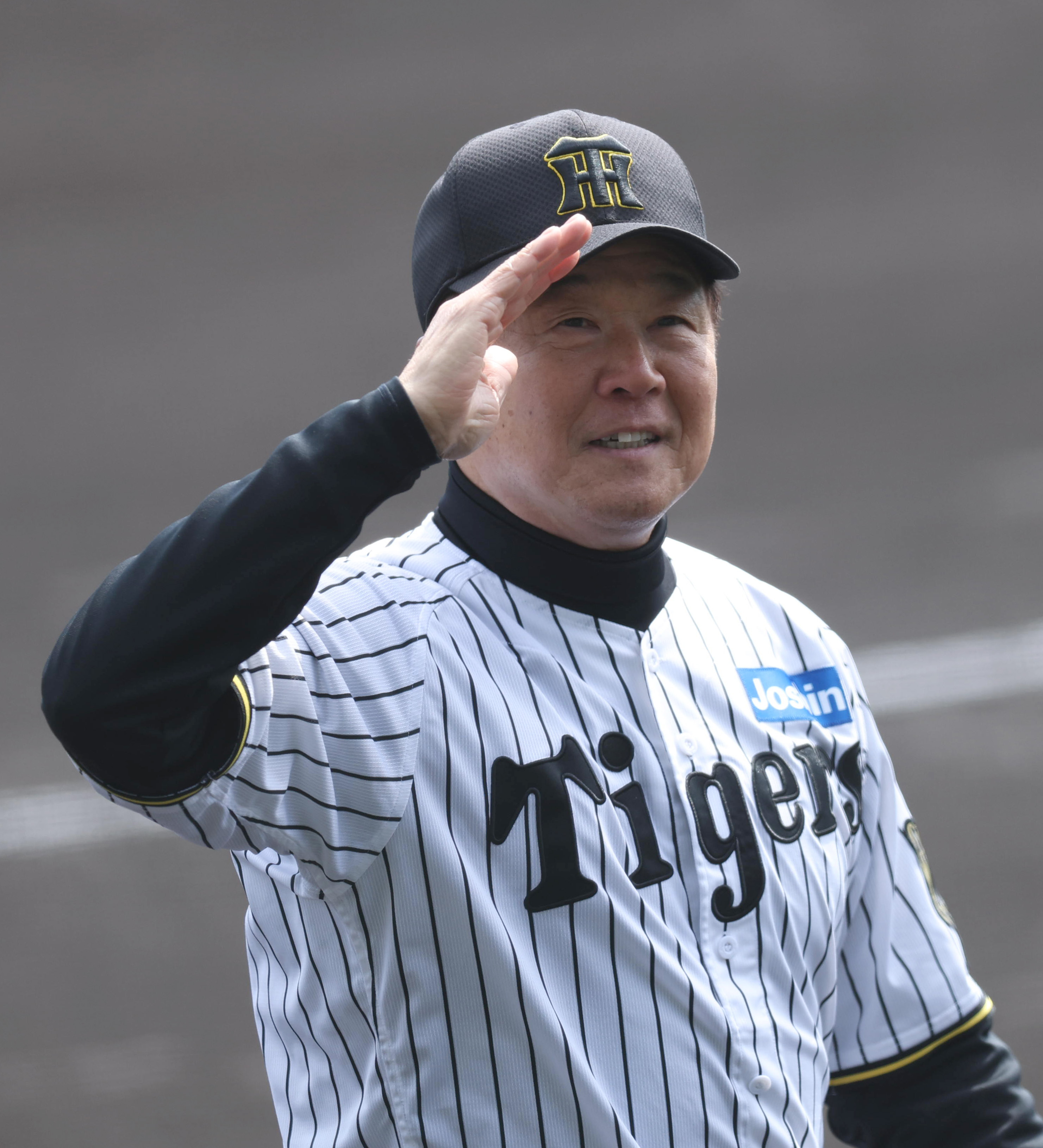 阪神タイガース デサント 実使用 支給 平田勝男 二軍監督 来