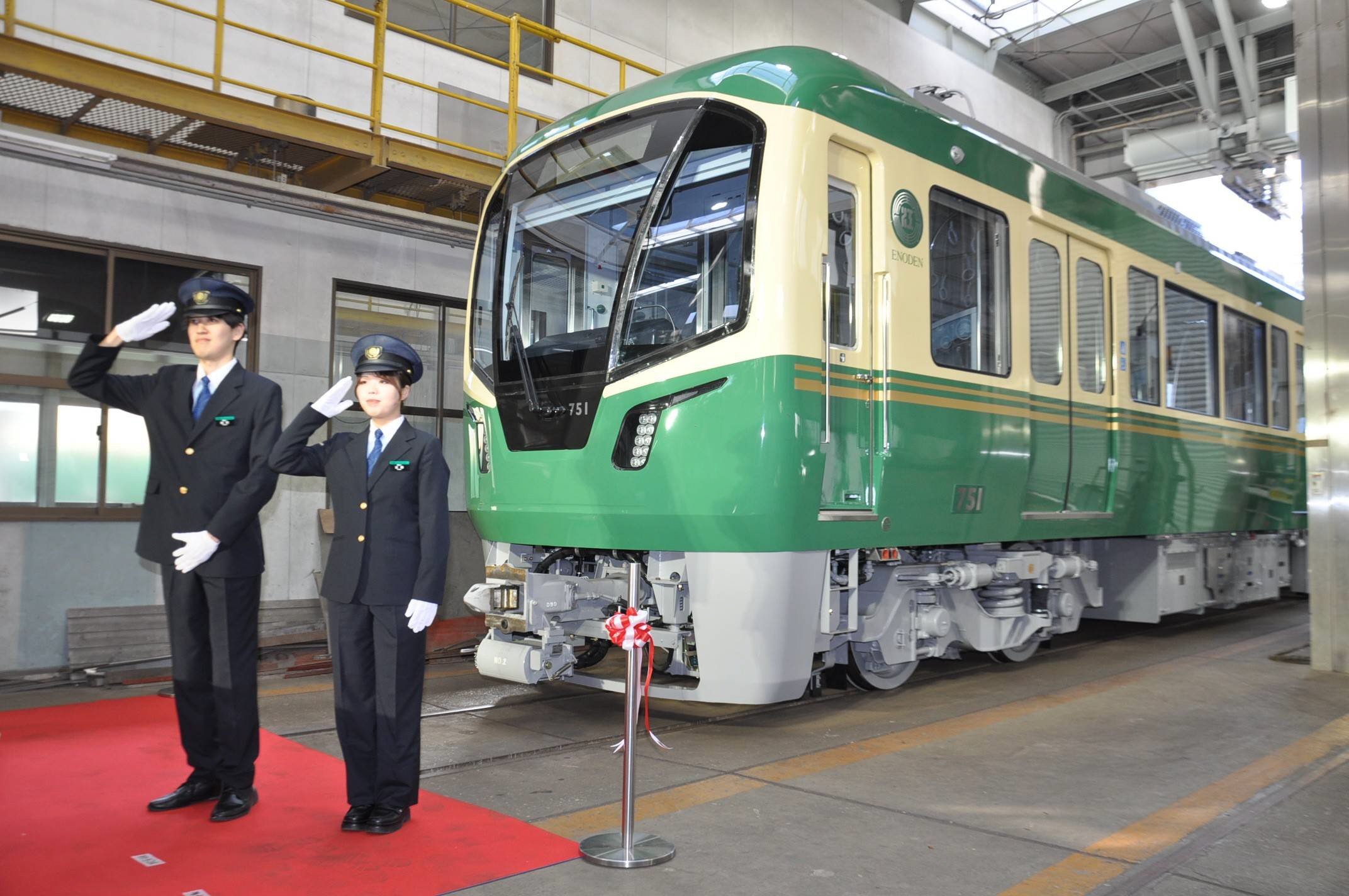 江ノ電100形藤沢行き/鎌倉行き 藤沢～鎌倉 】＜江ノ電 71年ぶりに運行間隔変更＞12分→14分に