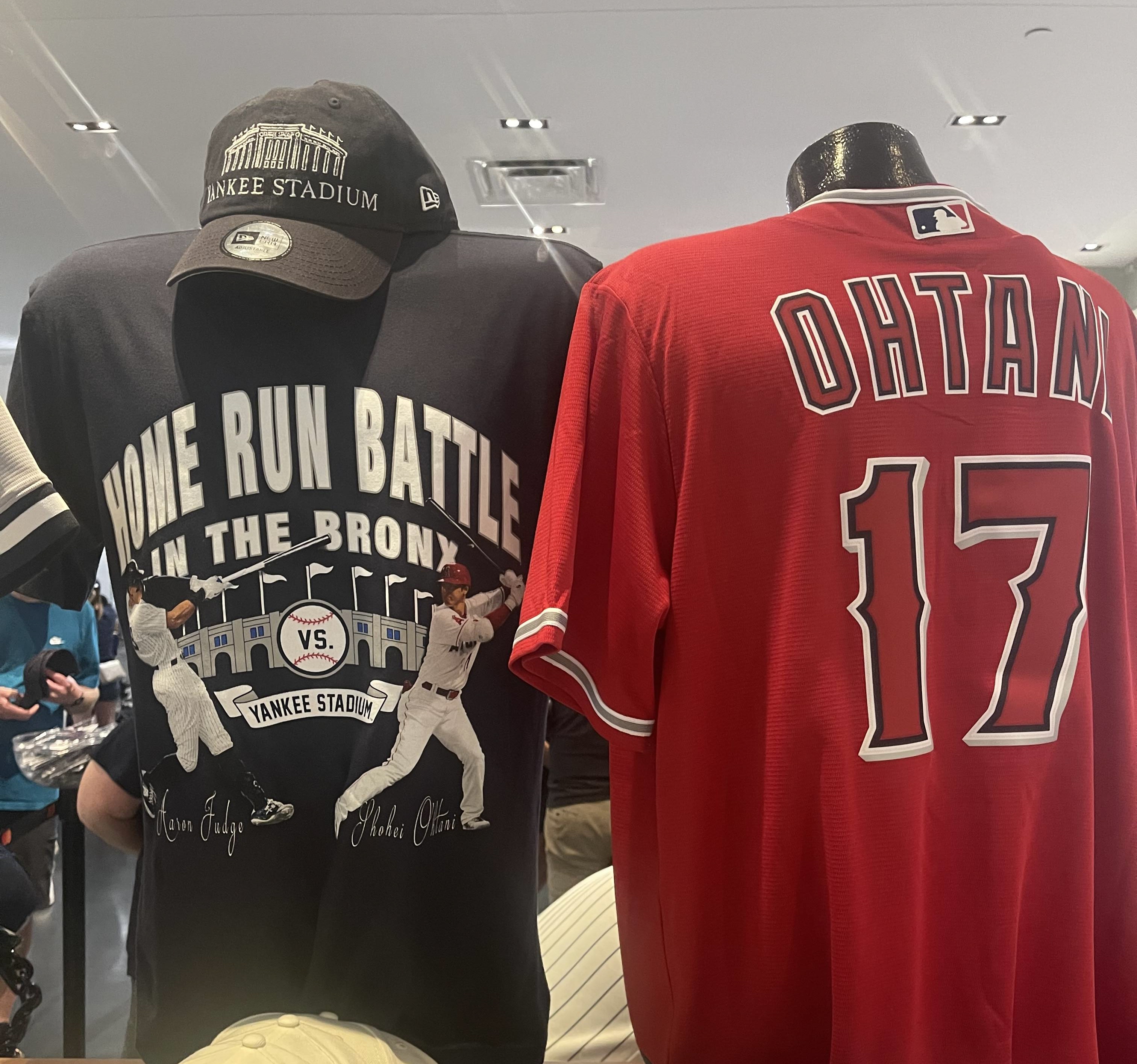 大谷翔平グッズ、ニューヨークで異例の販売 ジャッジとの「ホームラン ...