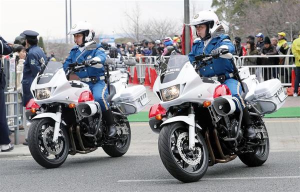 大阪ハーフマラソン 女性白バイ隊先導 息あわせ 安全確保 産経ニュース