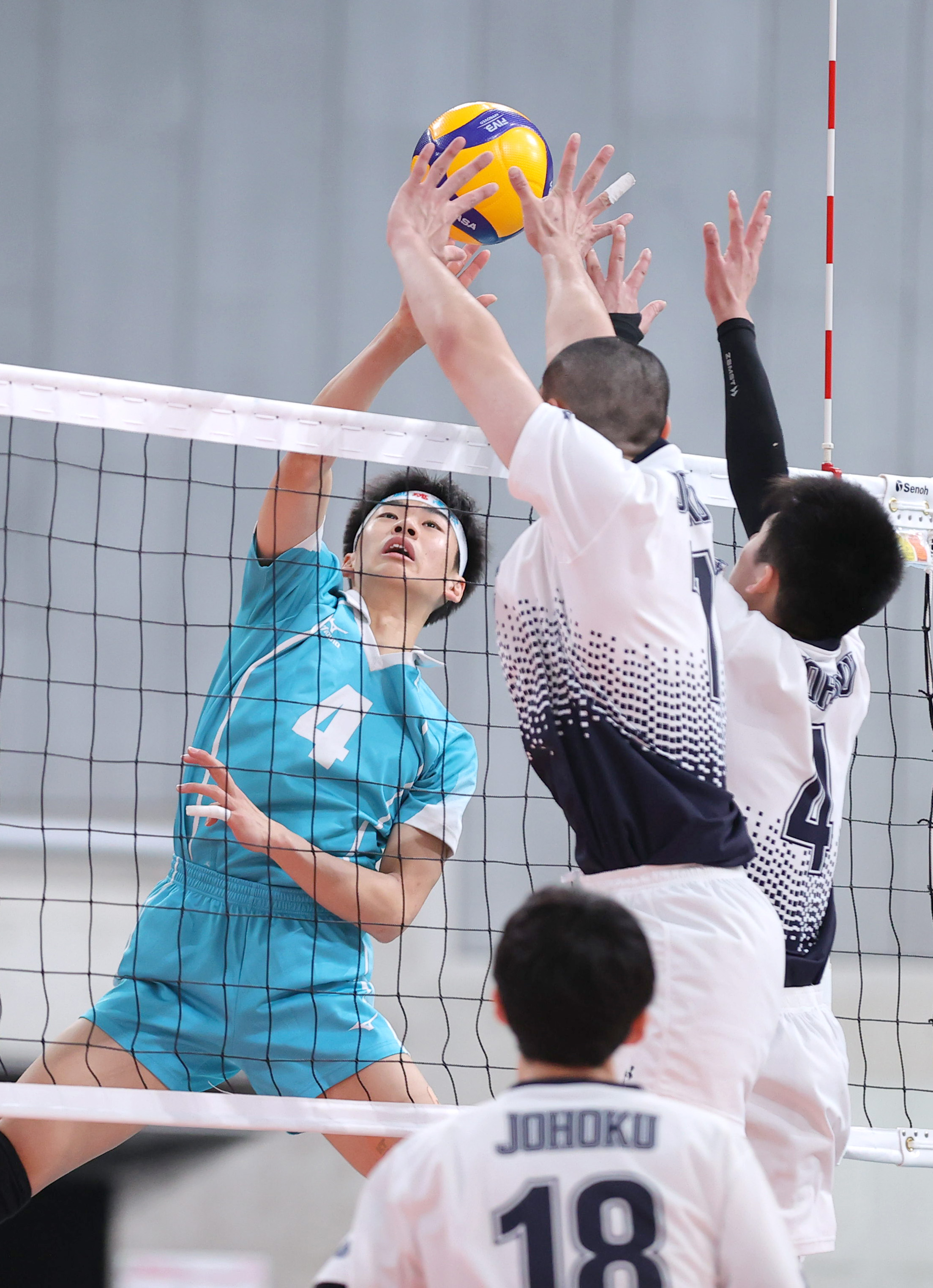 春高バレー 大阪代表の男子・清風は主導権握り圧倒、3回戦進出 昇陽