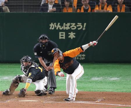 巨人・坂本勇、ついに止まった…開幕戦から続いた連続出塁記録（1/2 