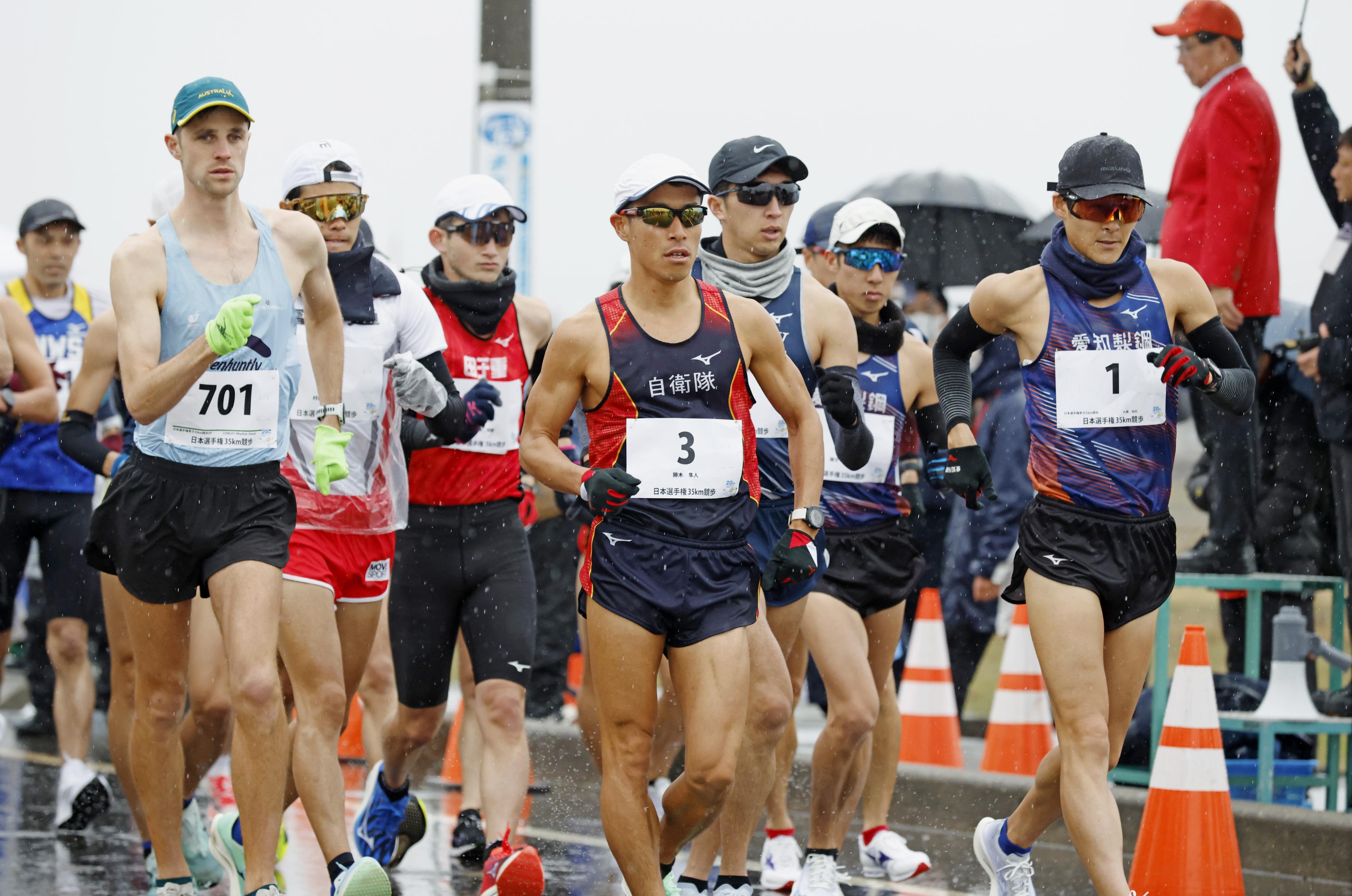 男子の勝木隼人が優勝、世界陸上東京大会の代表入り 日本選手権