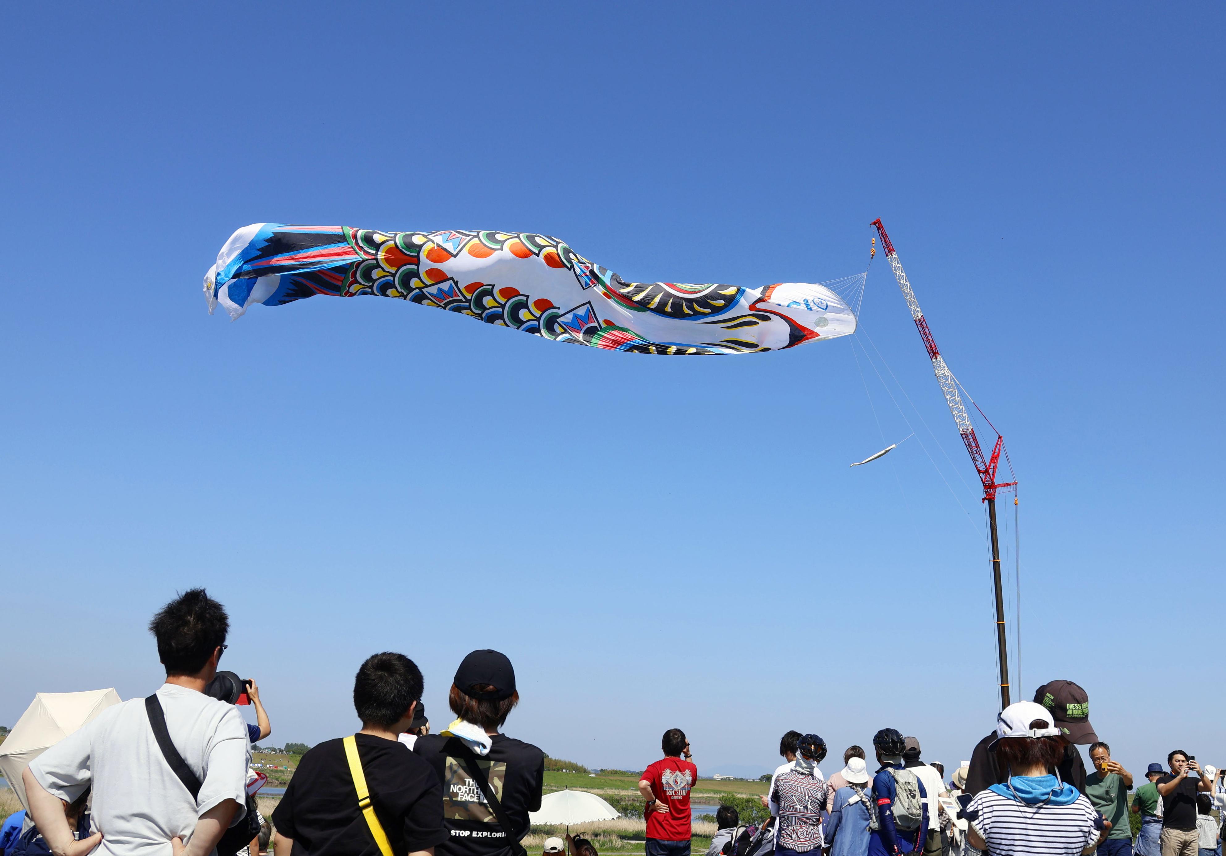 全長100mこいのぼり、大空を悠々と 埼玉・加須 - 産経ニュース