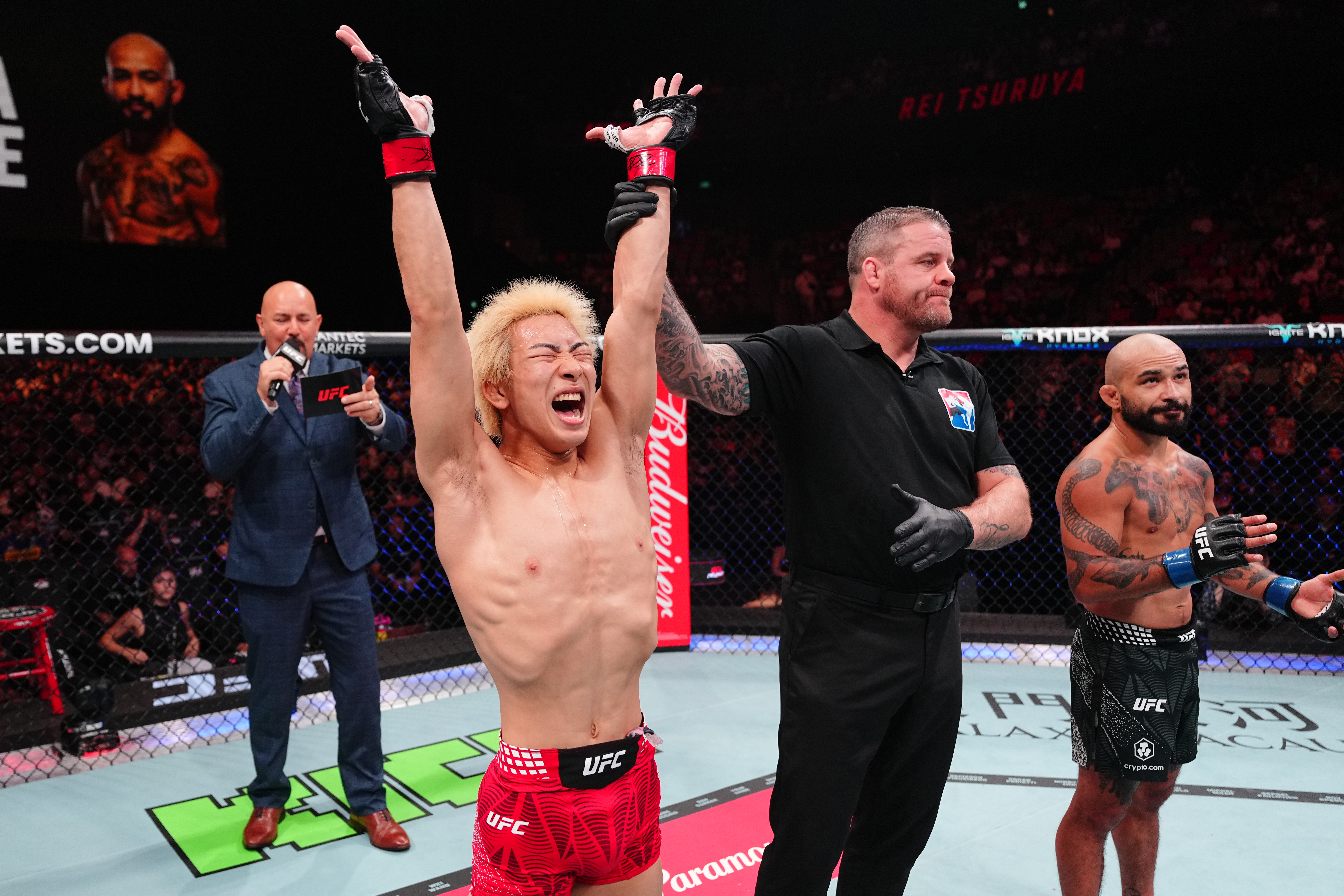 UFC】鶴屋怜、進化を証明する復活勝利 「チョークを相当、極めてきた