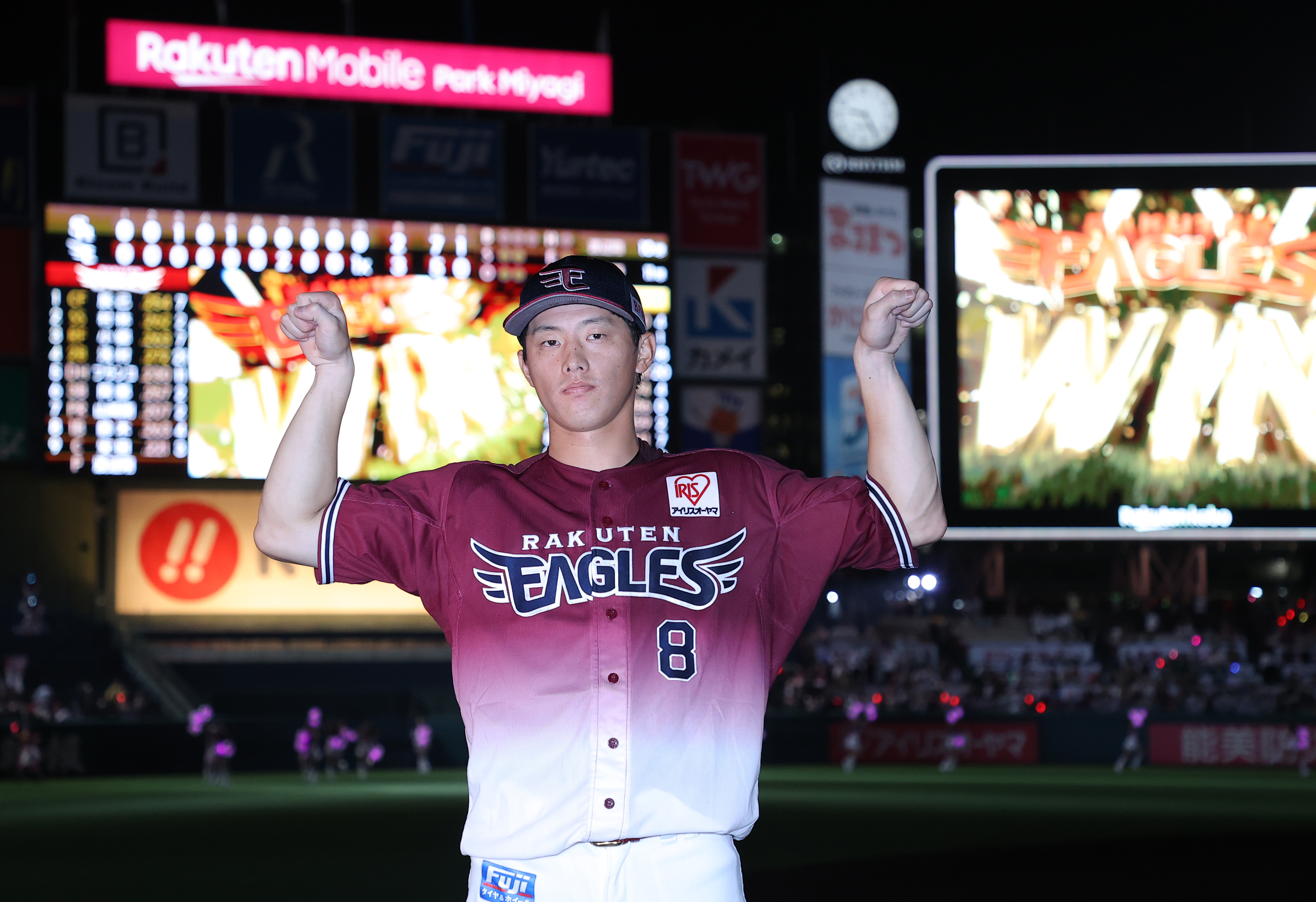 楽天・辰己涼介、サヨナラ二塁打「家族の前で打ててよかったです