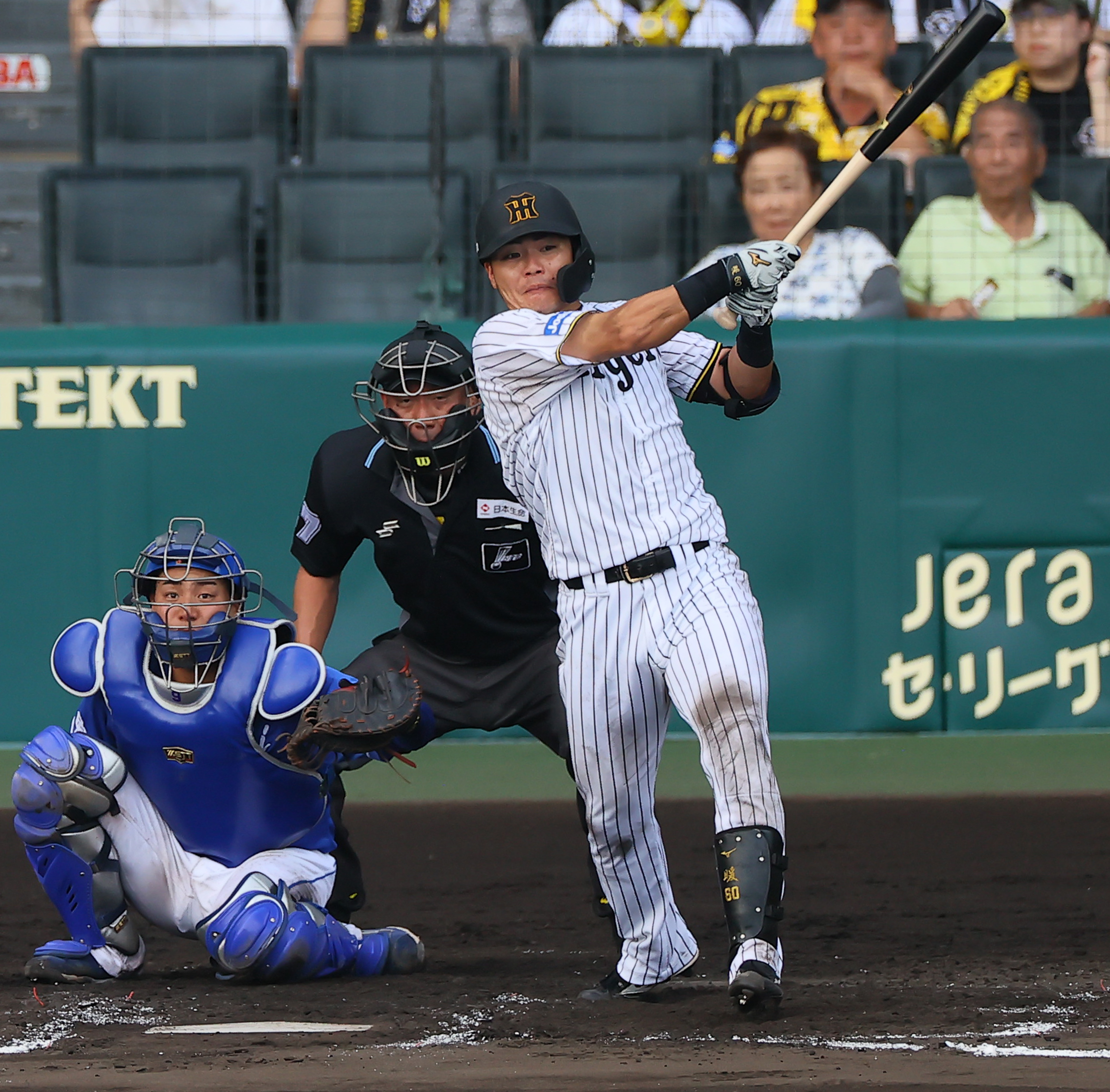 阪神・小野寺暖、八回にアピール打「1日1本は出さないといけない
