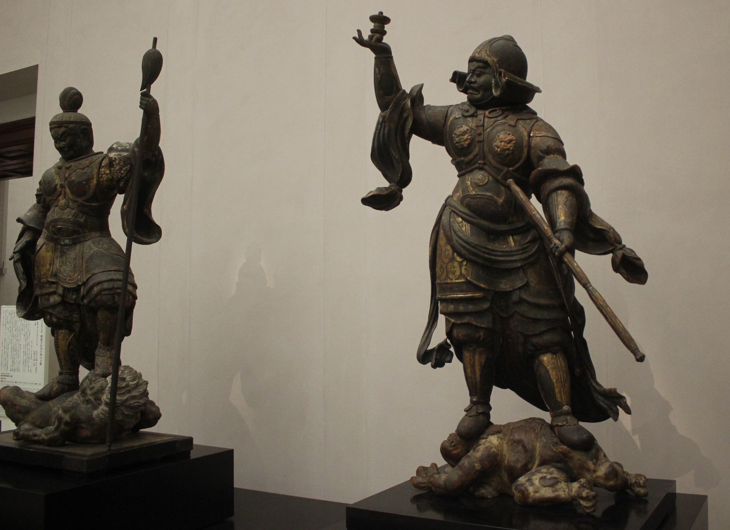 奈良・興福寺に伝来の四天王像が28年ぶり一堂に 修理終え、奈良国立