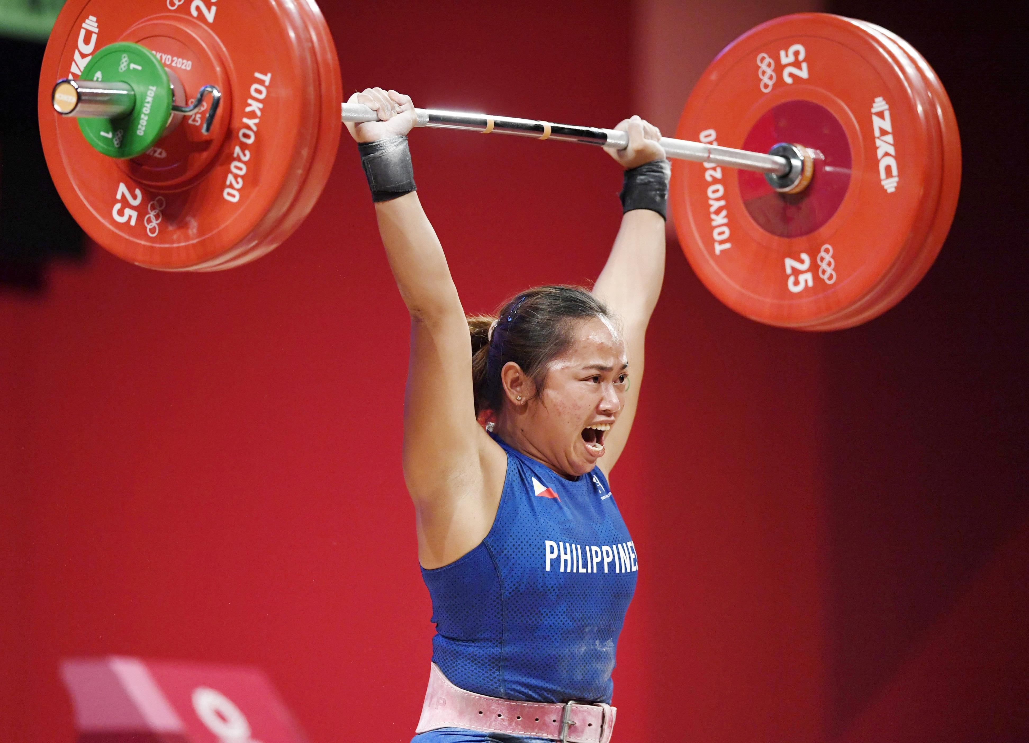 女子５５キロ級 ディアス フィリピン史上初の金 重量挙げ サンスポ