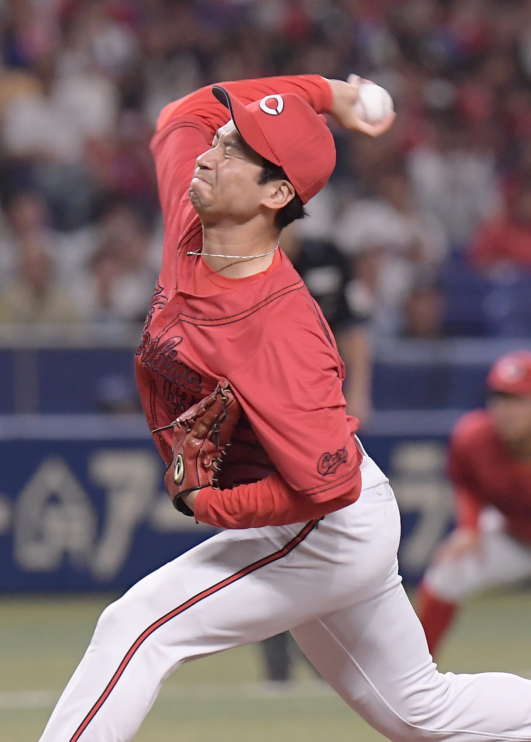 広島・島内颯太郎、球団新の３８ホールド