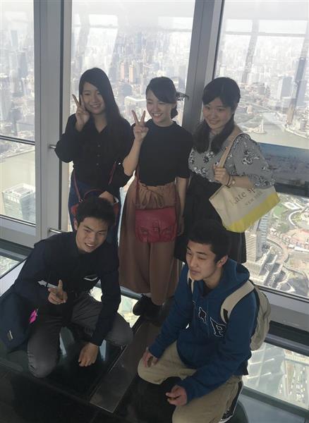 高校生文化大賞 上海で刺激受けた５人の高校生 中国人は革新的 街にエネルギー 1 3ページ 産経ニュース