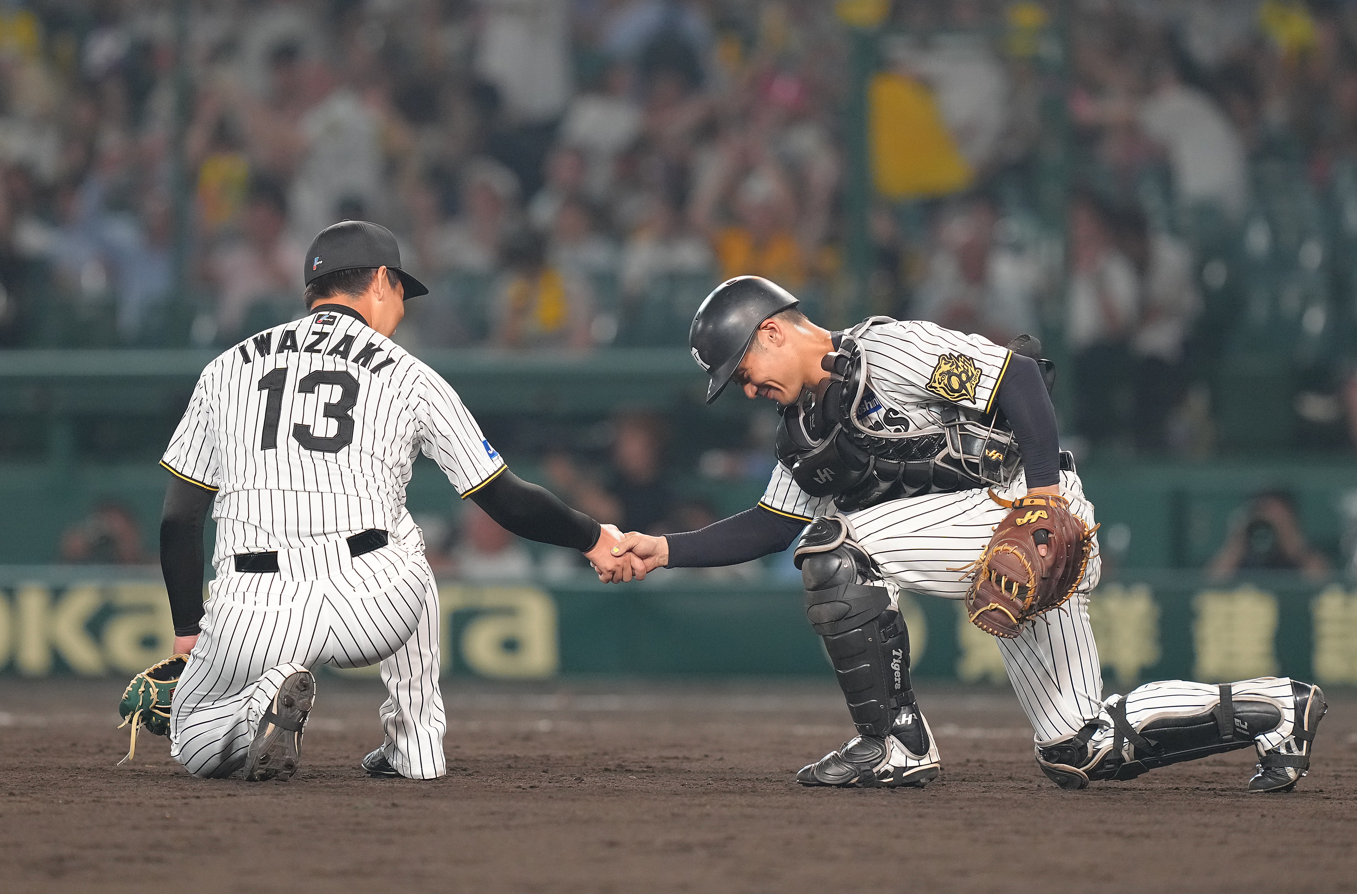 阪神・岩崎優、7試合連続無失点で17S「球場の雰囲気もすごかった