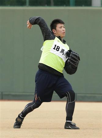 阪神ｄ１ 馬場 最強１色探す 七色の変化球を封印 まずは基本的な球種