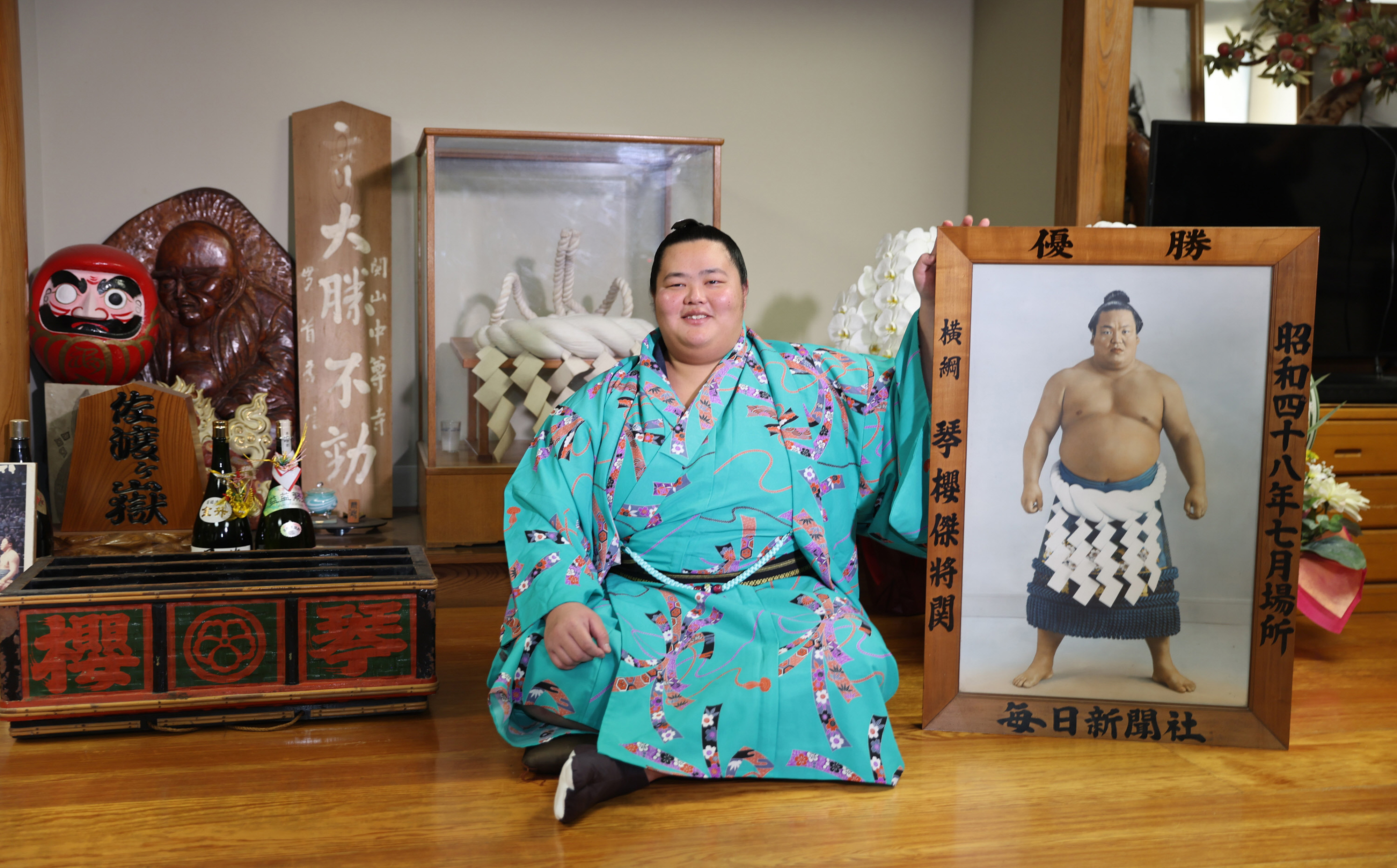 新着商品 佐渡ケ嶽部屋 琴櫻 祖父は琴櫻 琴ノ若が大関昇進 口上は 記念