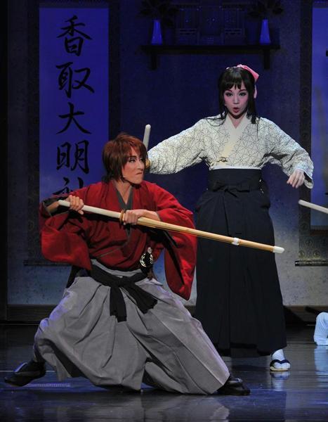 早霧せいな  会報 伯爵令嬢、るろうに剣心、ルパンなど 宝塚歌劇団】☆B2ポスター☆るろうに剣心☆雪組☆早霧せいな☆の