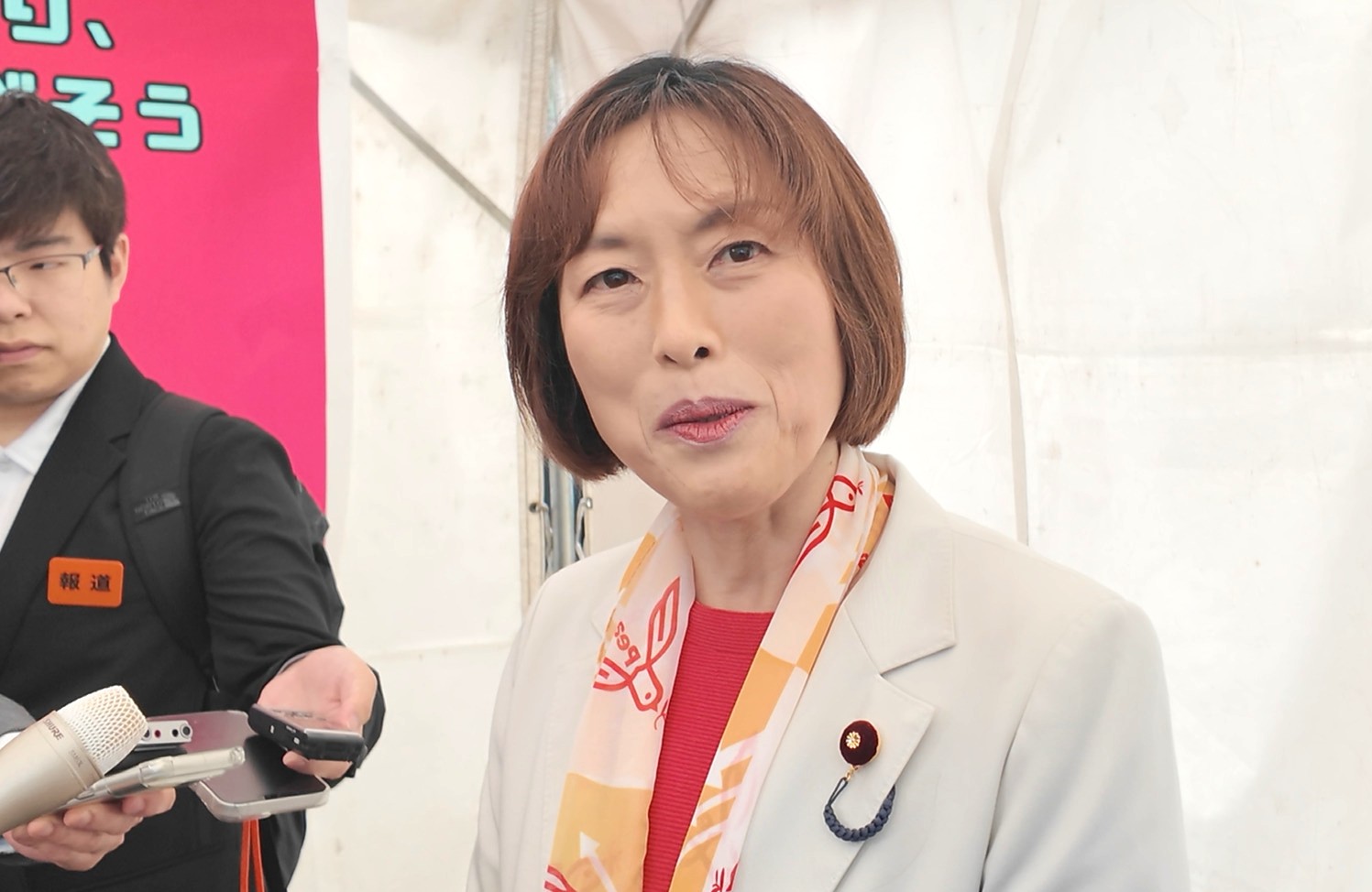 共産は民主的議論で団結」田村氏…党内対立露見の社民へは言及控え