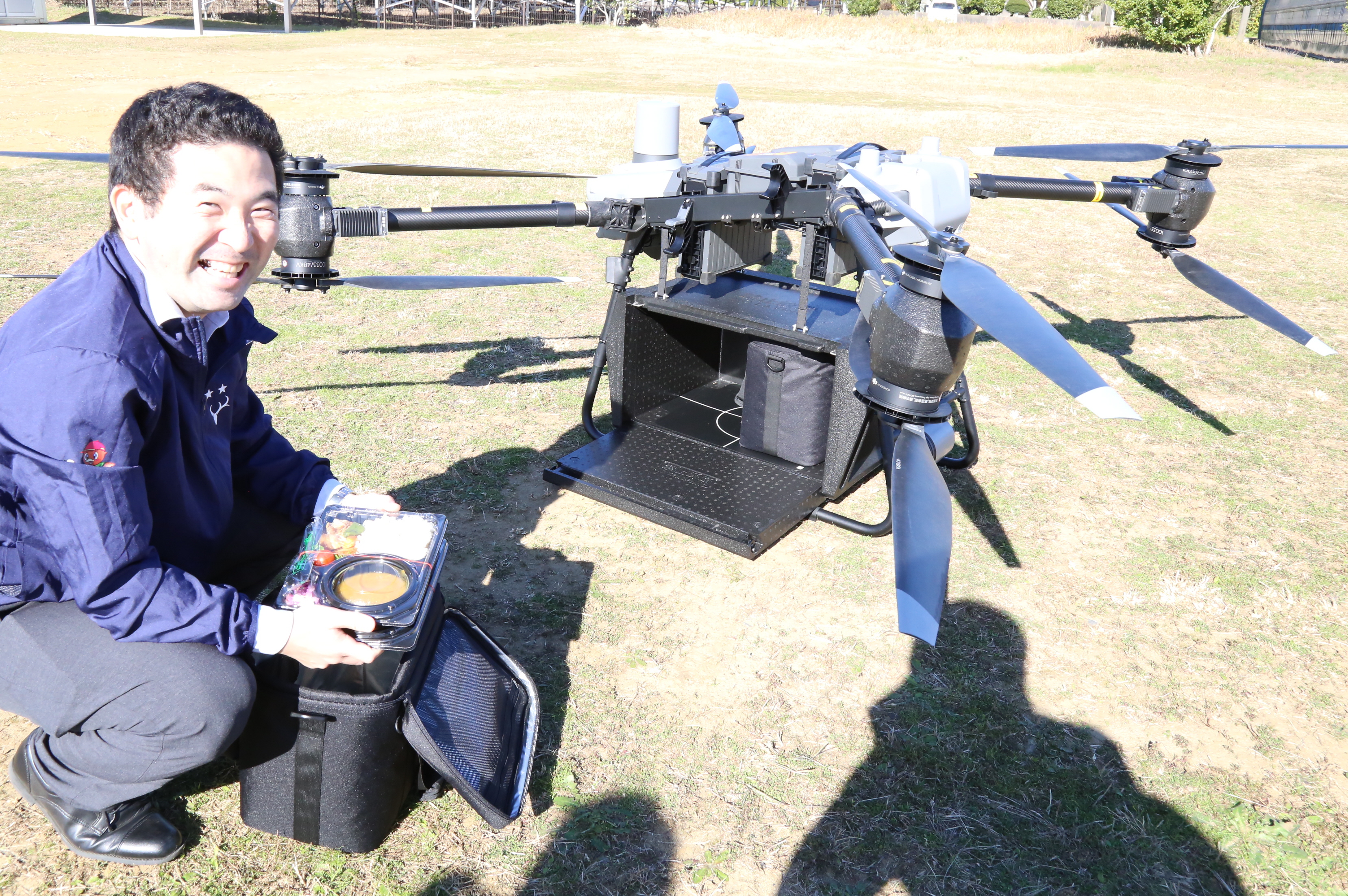 ドローンの街」目指す千葉・東庄町 災害時や買い物難民への活用想定し