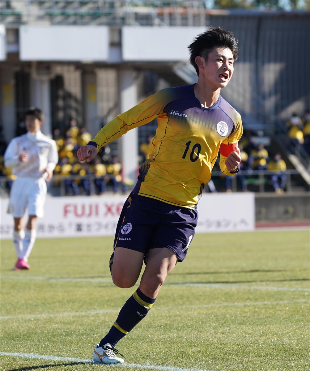 関東第一 エース笠井がハットトリック 勝利に貢献 高校サッカー サンスポ