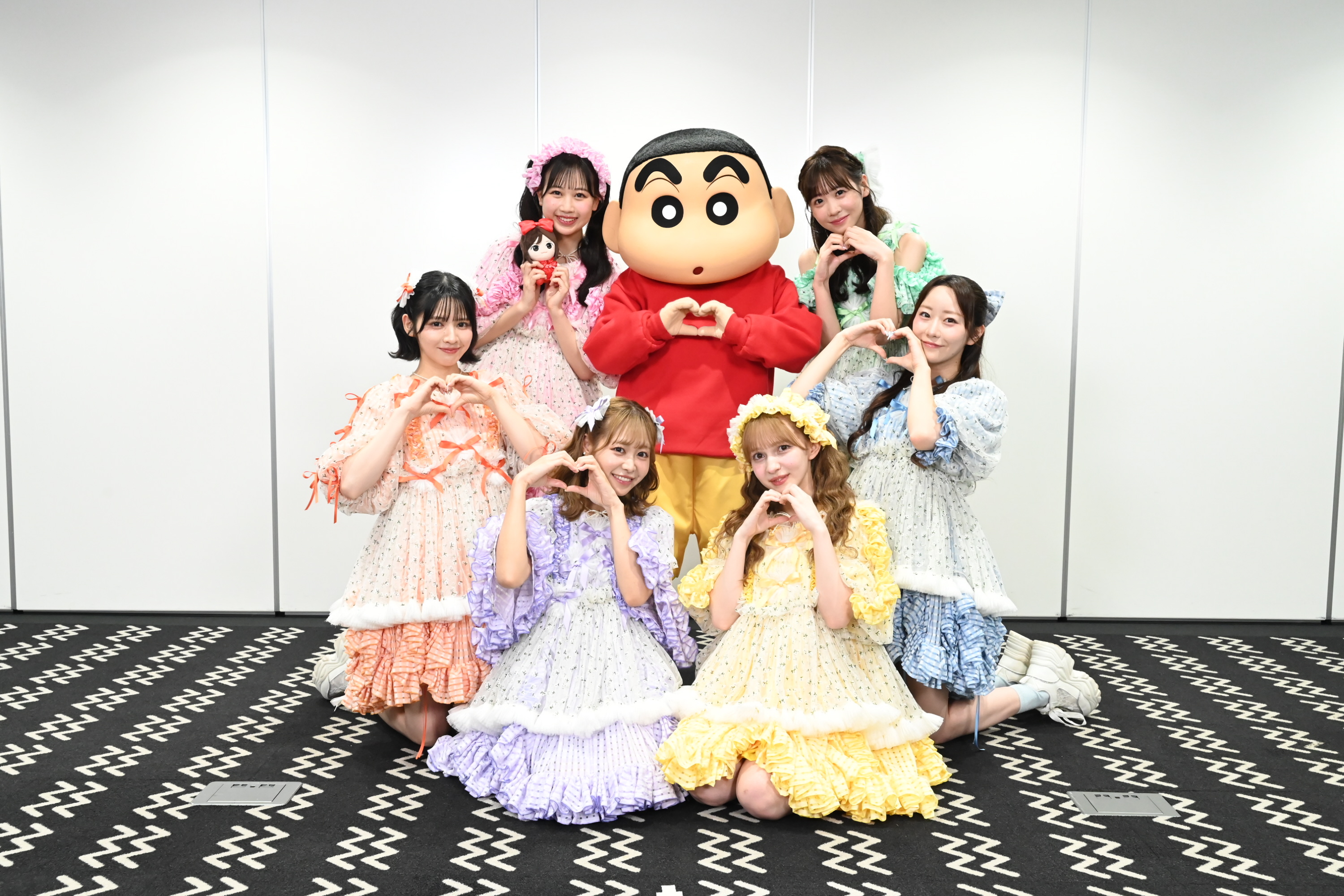 FRUITS ZIPPER、テレ朝系「クレヨンしんちゃん」新主題歌 「はちゃめ