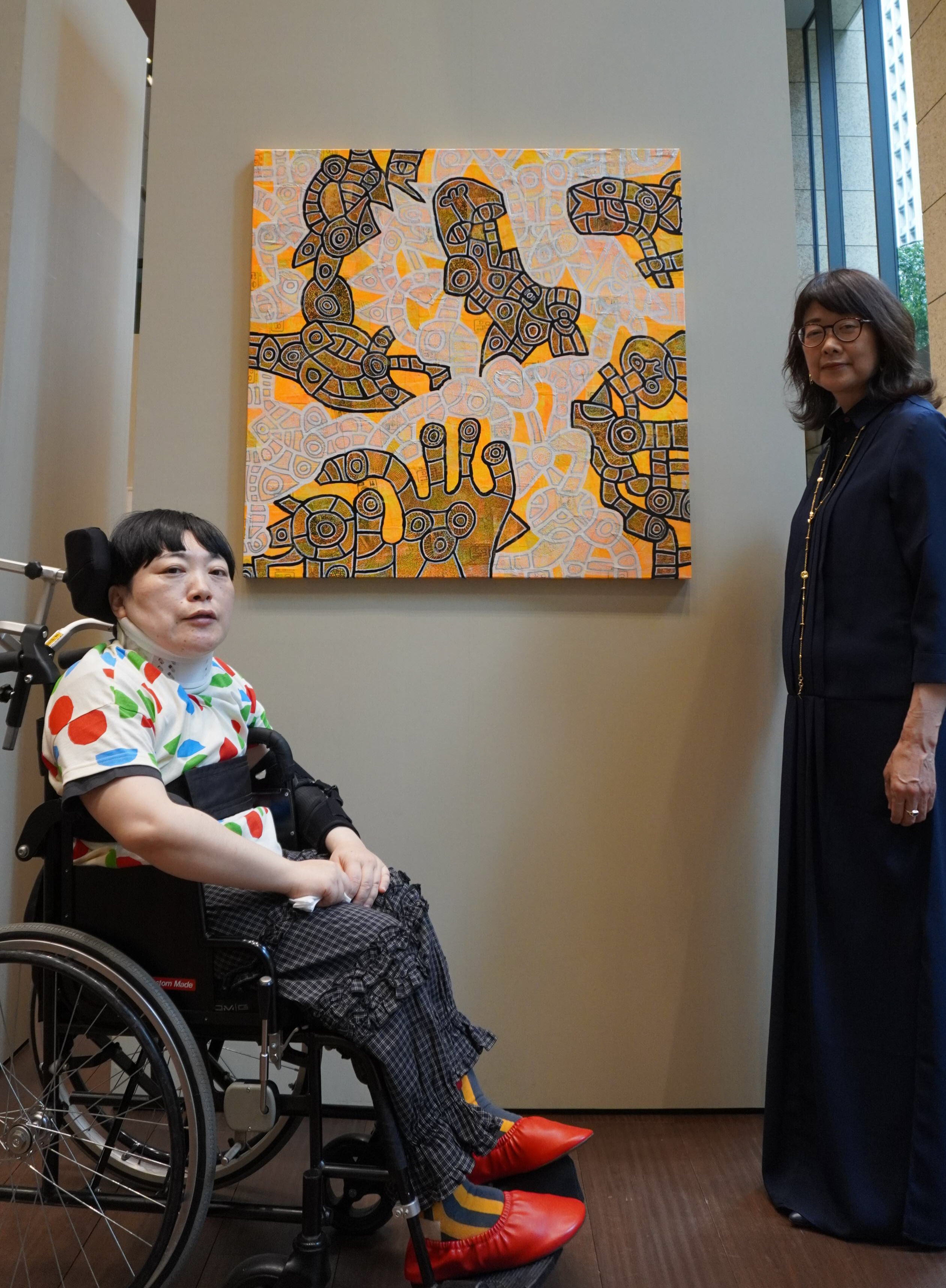 障害ある芸術家のキャリアを後押し、異彩放つ62作品が集結 東京
