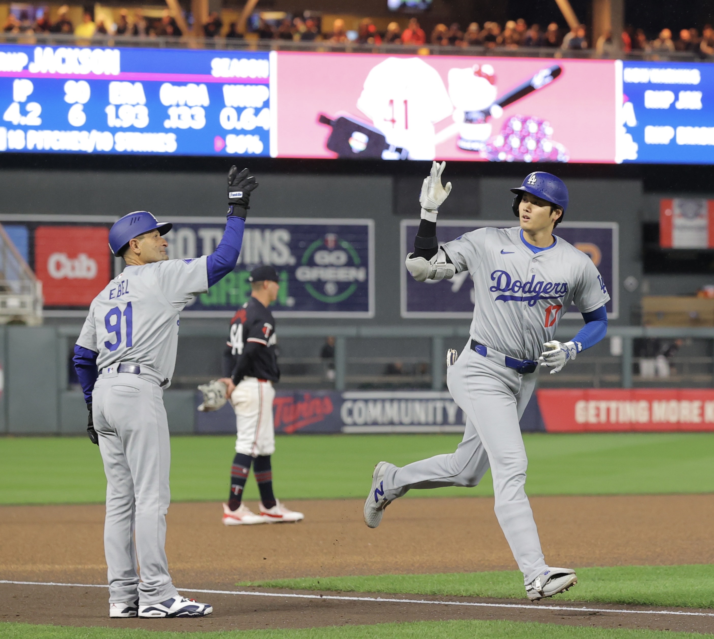 試合結果】ドジャース・大谷翔平、３試合ぶり今季３号 松井秀喜氏の