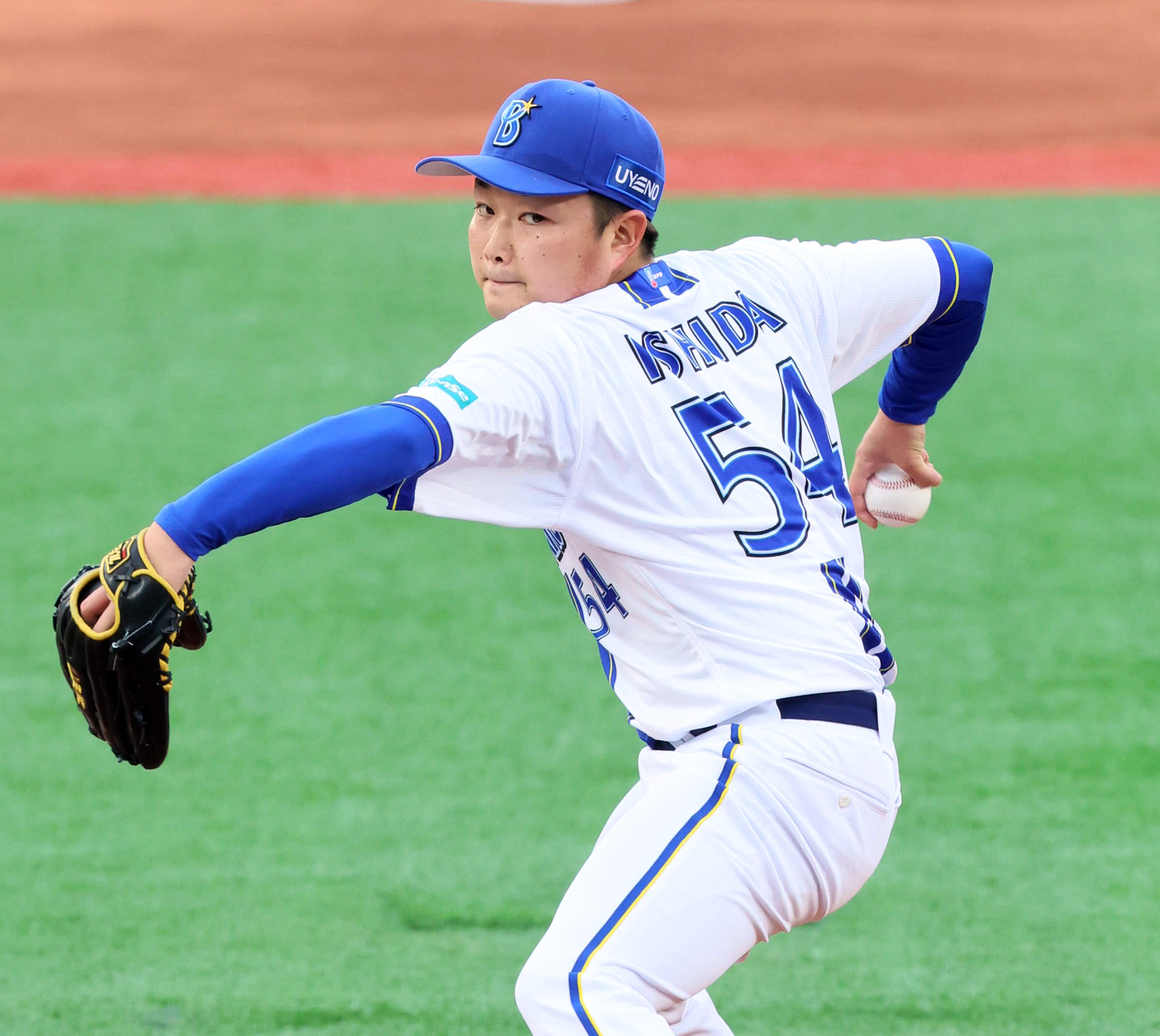 DeNA・石田裕太郎が48日ぶりに先発のマウンド 三回まで万全の無