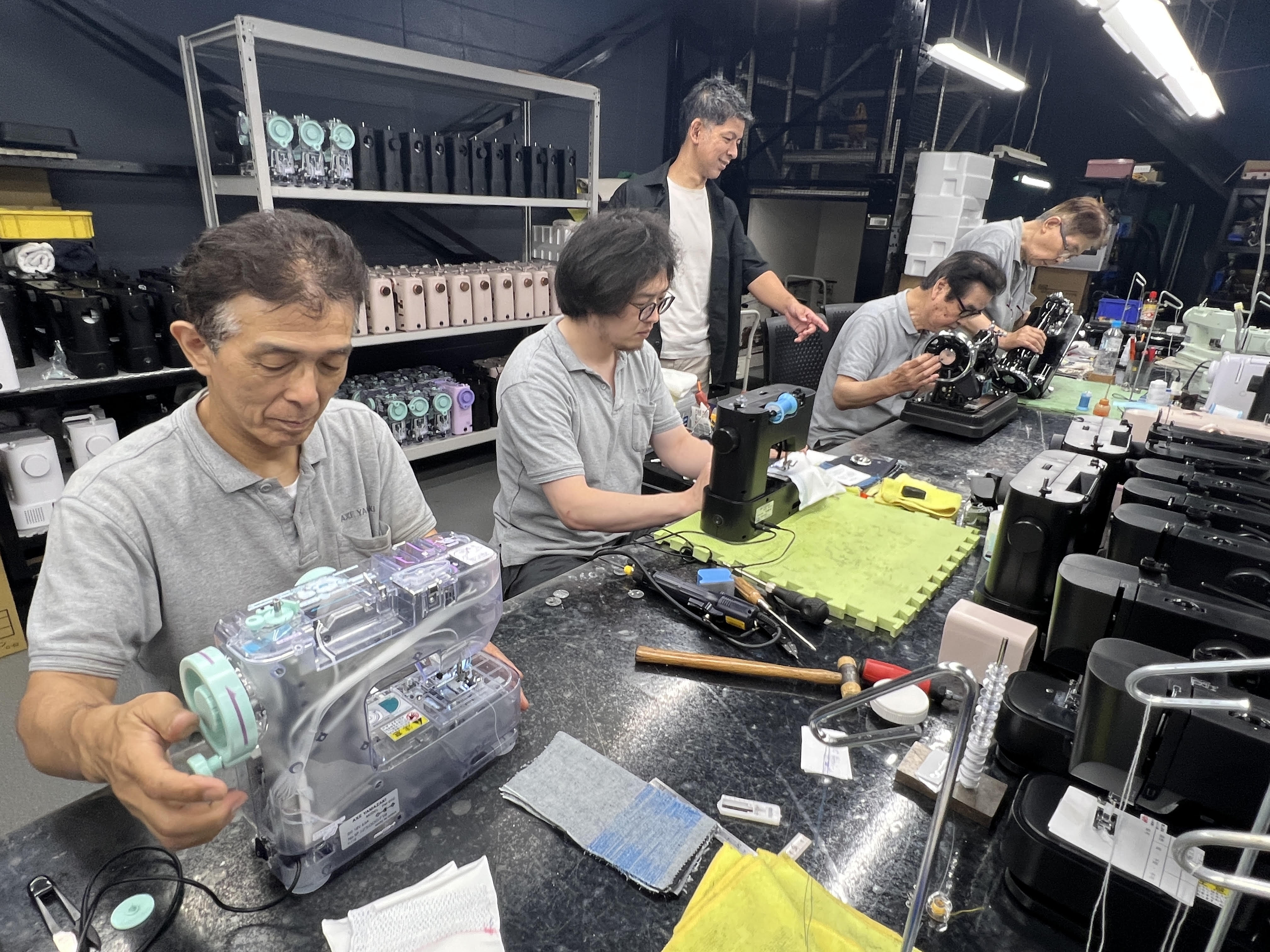特許で守り次の価値へ 創立80年のアックスヤマザキ 独自の「毛糸ミシン