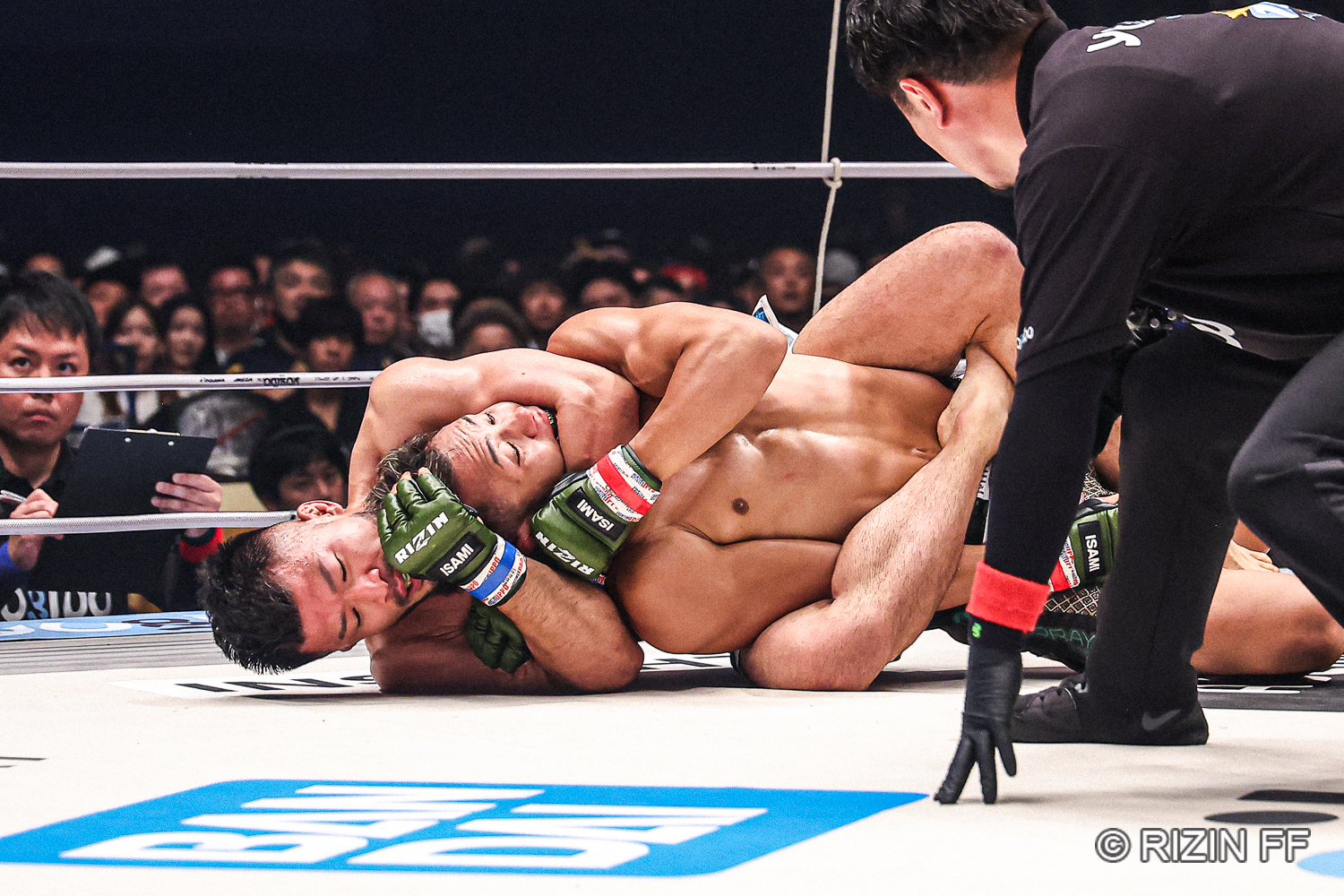 超RIZIN．3】町工場のグラップラー・摩嶋一整、リアネイキッド