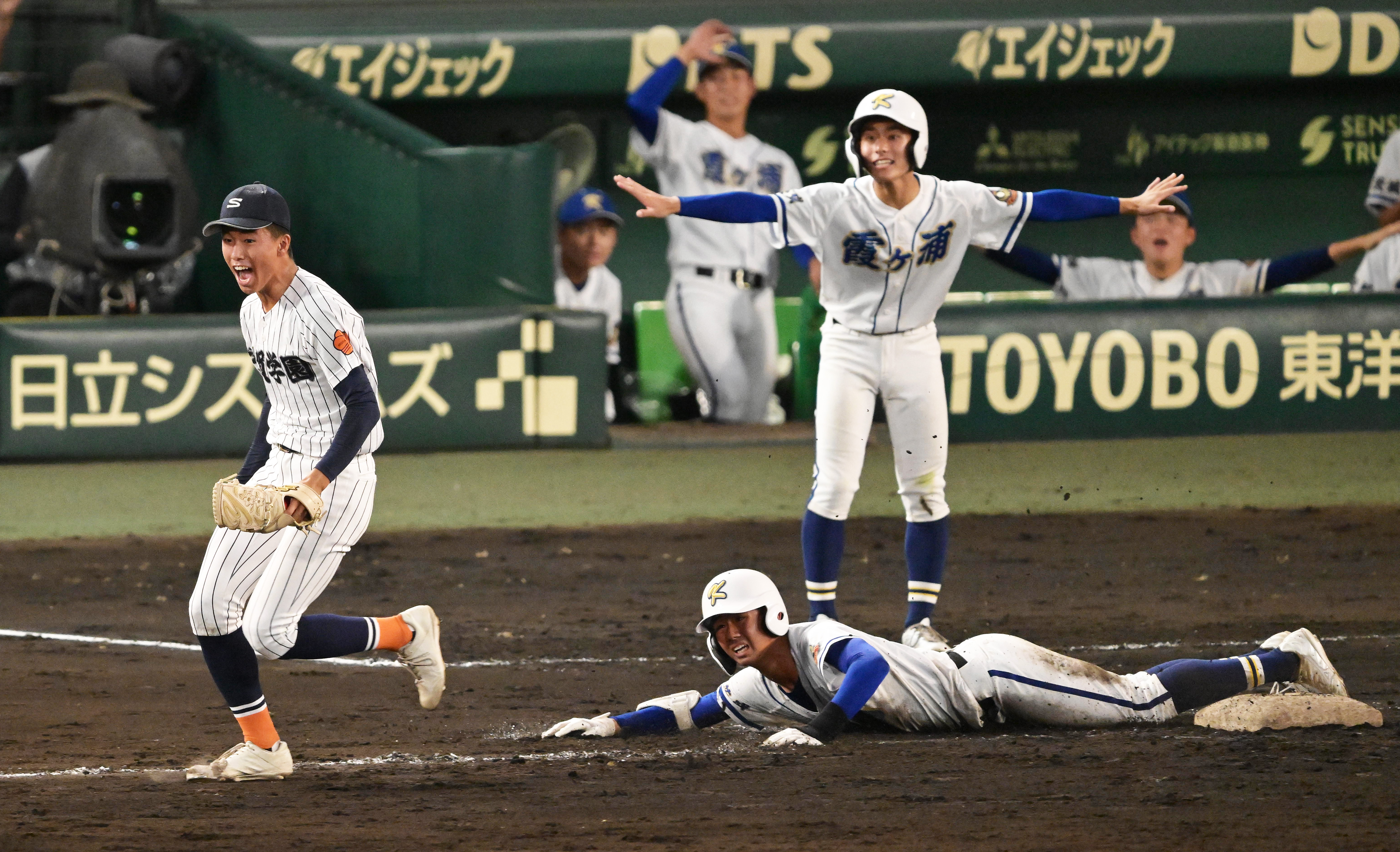 甲子園】湖も野球も霞ケ浦より琵琶湖や！滋賀学園が初８強 地元の誇り背負い負けん気全開２年・土田が５回１失点の好リリーフ（1/2ページ） - サンスポ