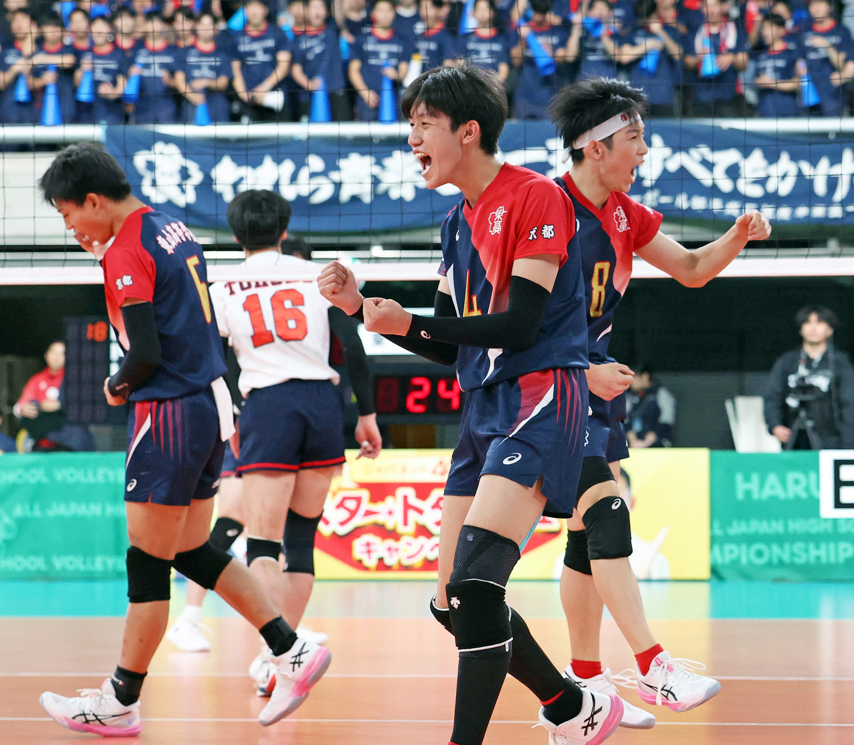 春高バレー】東山の2年生エース岩田怜緯、流れ呼び込んだ！「こんなに