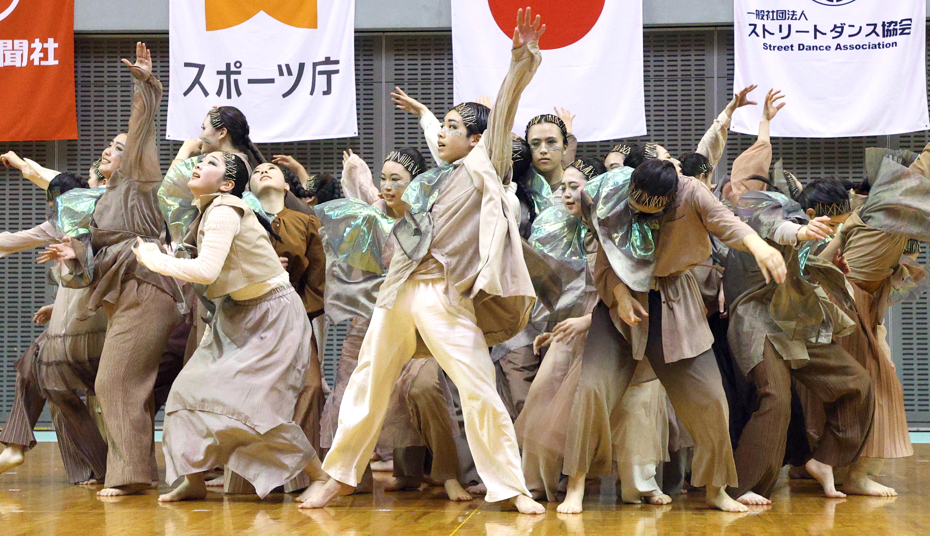 高校ダンス部選手権新人戦 東日本大会ビッグクラスは都立狛江が優勝