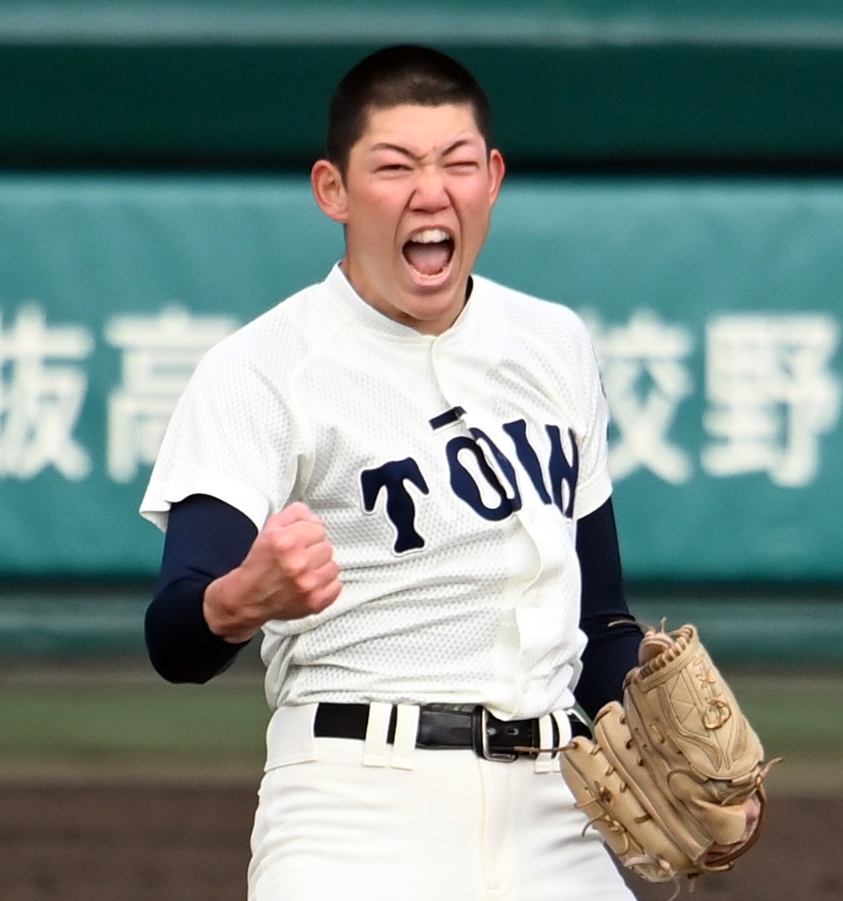 1失点完投した大阪桐蔭の背番号「10」川原嗣貴、当日に先発を告げ