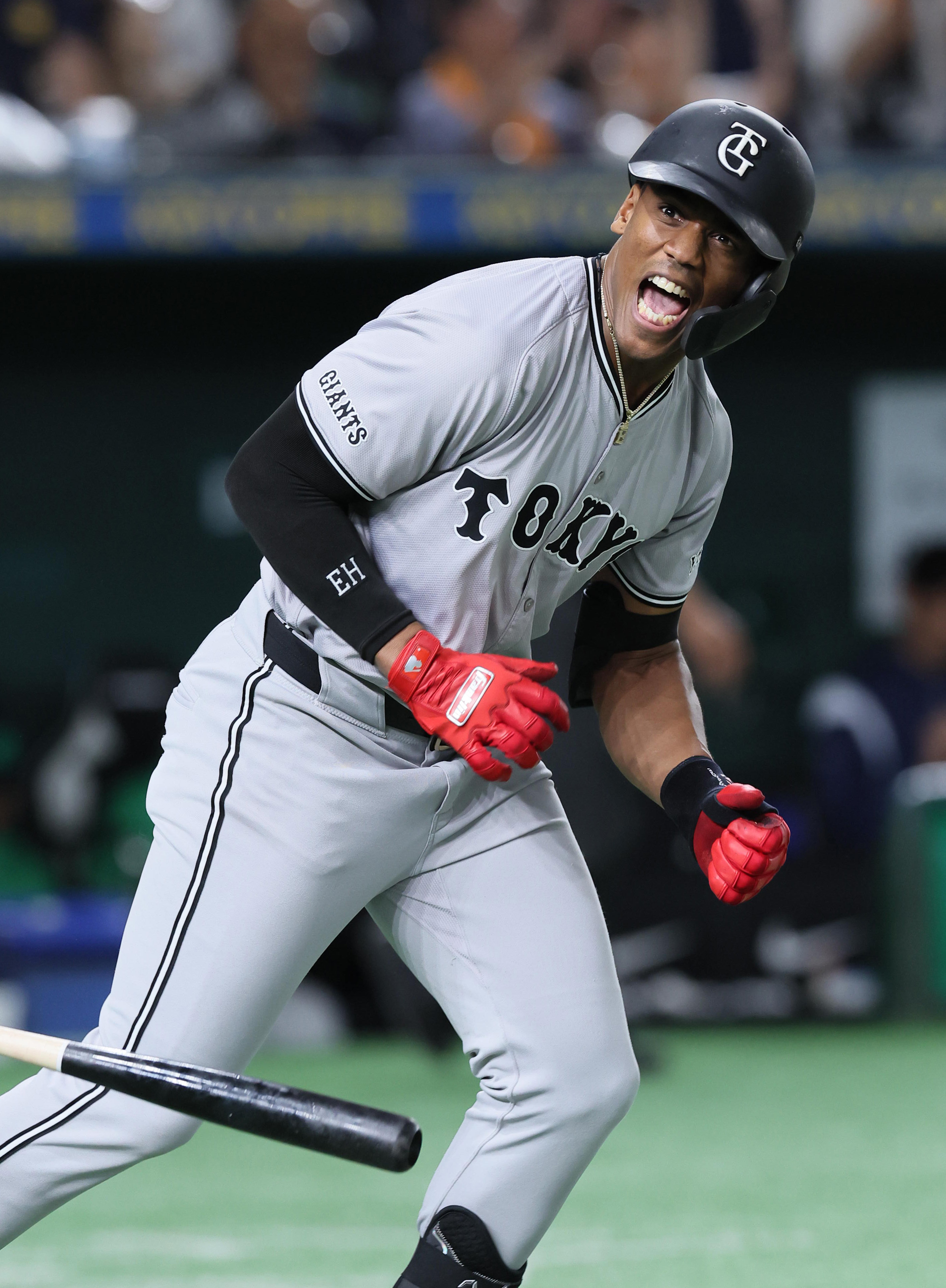 巨人・ヘルナンデス、ポール際4号2ラン＆フェンス際好捕「難しい